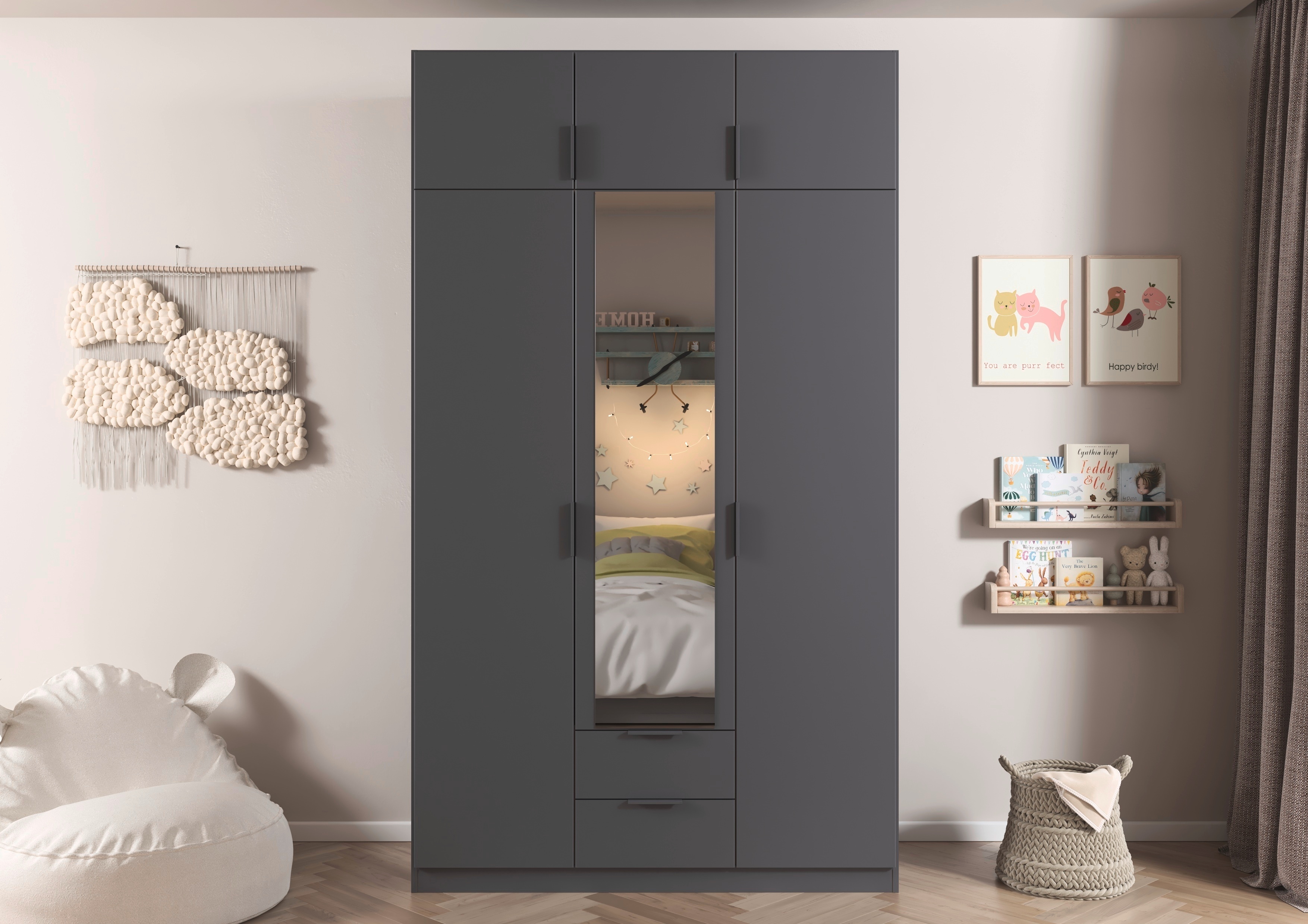 rauch Kleiderschrank "Drehtürenschrank Schrank Garderobe Ankleide Schlafzim günstig online kaufen