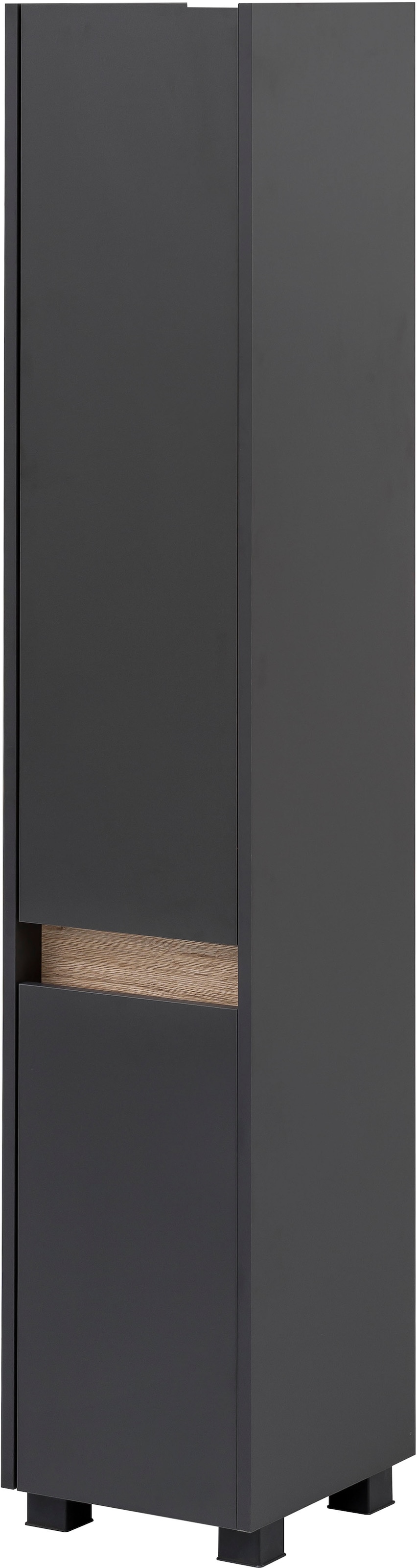 Schildmeyer Hochschrank »Cosmo«, Höhe 164,5 cm, Badezimmerschrank, Blende  im modernen Wildeiche-Look kaufen | BAUR