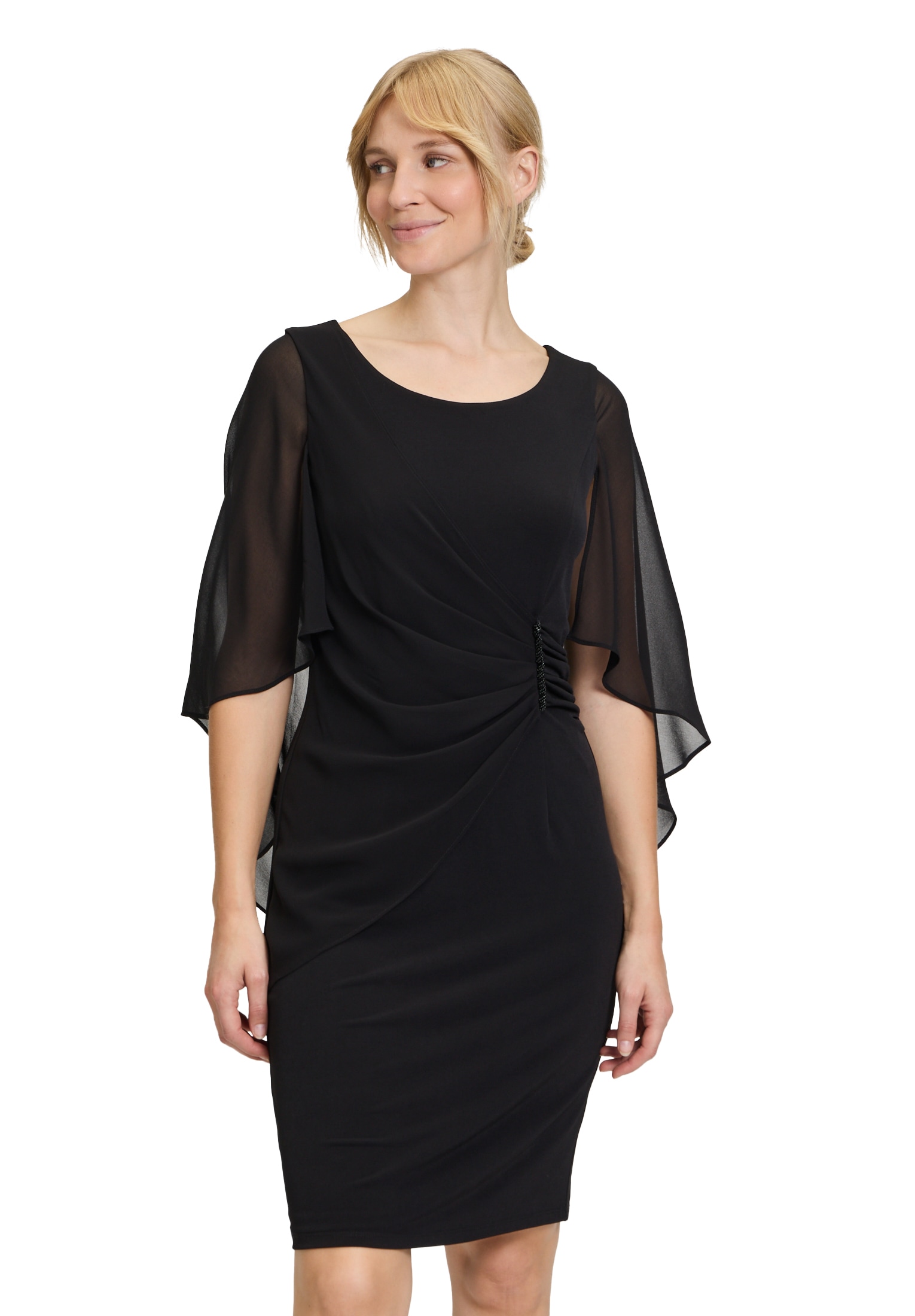 Vera Mont Cocktailkleid "Vera Mont Damen Cocktailkleid mit Raffung", Materi günstig online kaufen