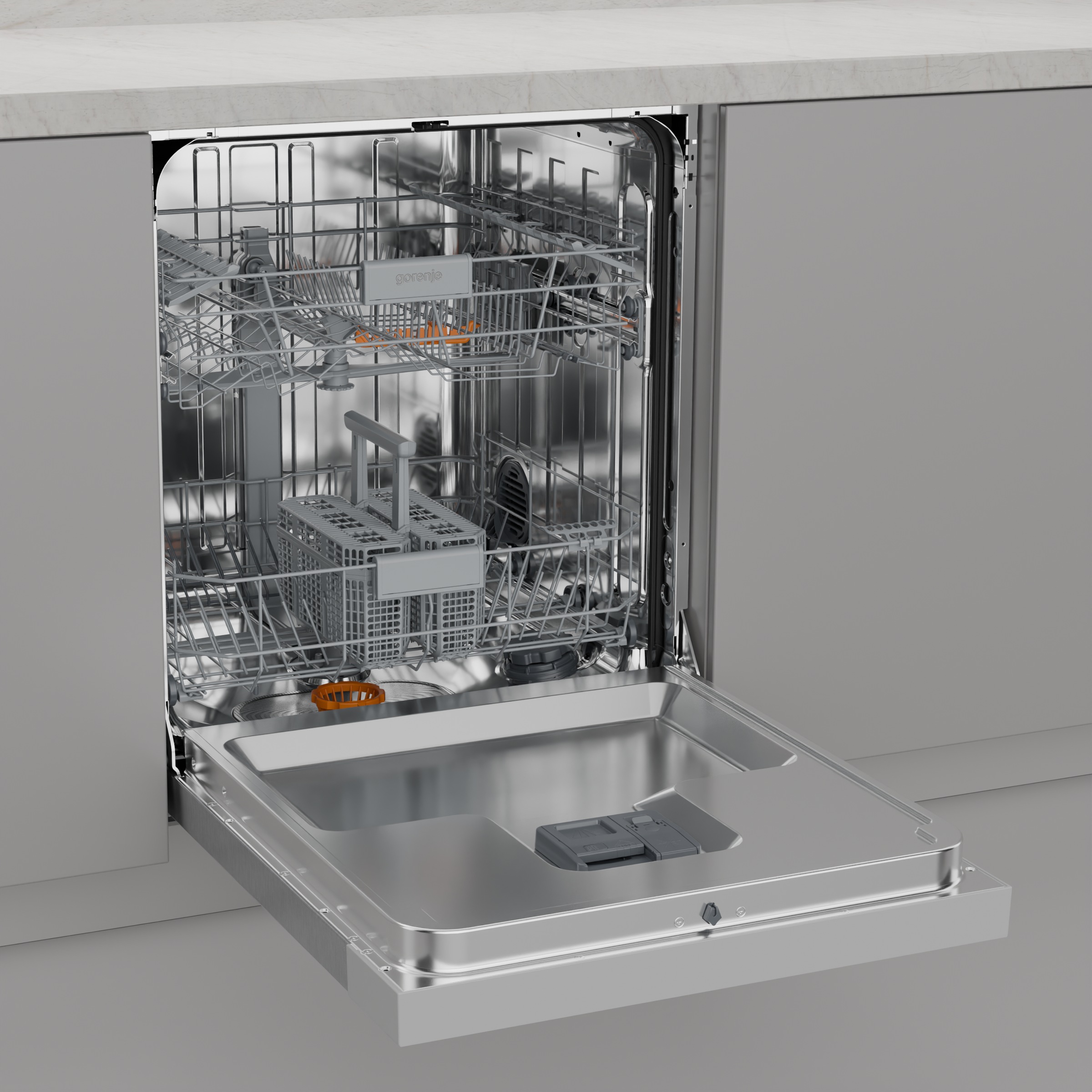 GORENJE Unterbaugeschirrspüler »GU642D90X« 9,5 l 14 Maßgedecke