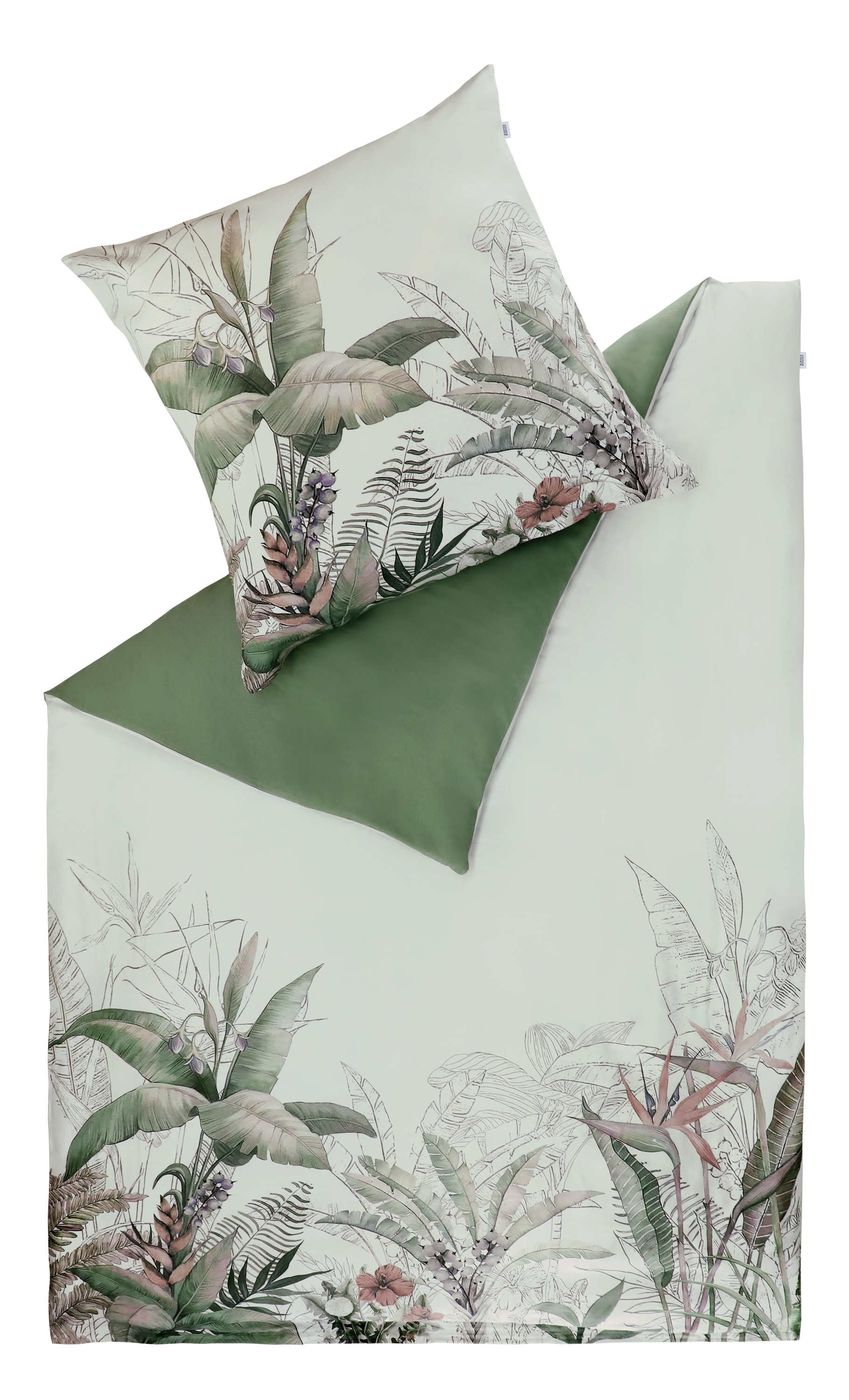 SCHÖNER WOHNEN-Kollektion Wendebettwäsche »Tropical«, aus 100% Baumwolle