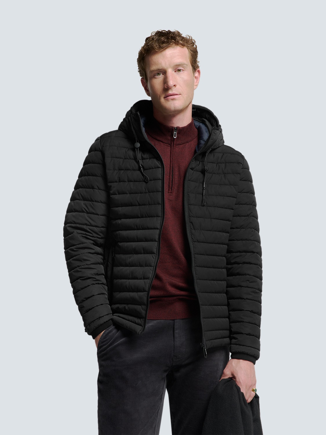 NO EXCESS Leichtdaunenjacke "No Excess Kapuzen-Jacke" günstig online kaufen