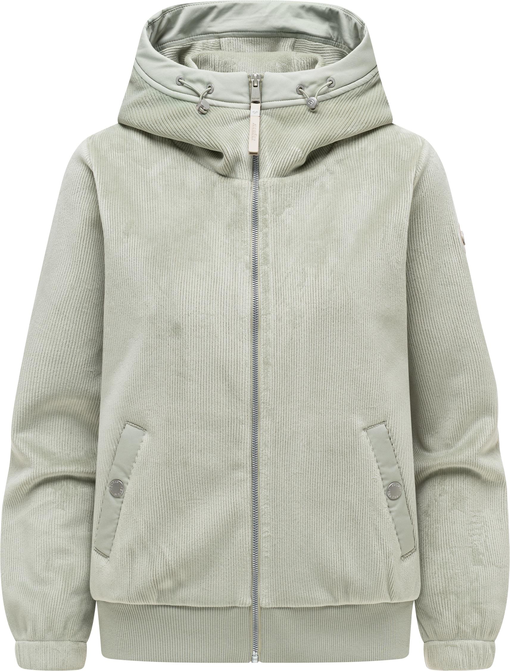 Ragwear Fleecejacke "Cousy Short Bonded" mit Kapuze Übergangsjacke mit kusc günstig online kaufen