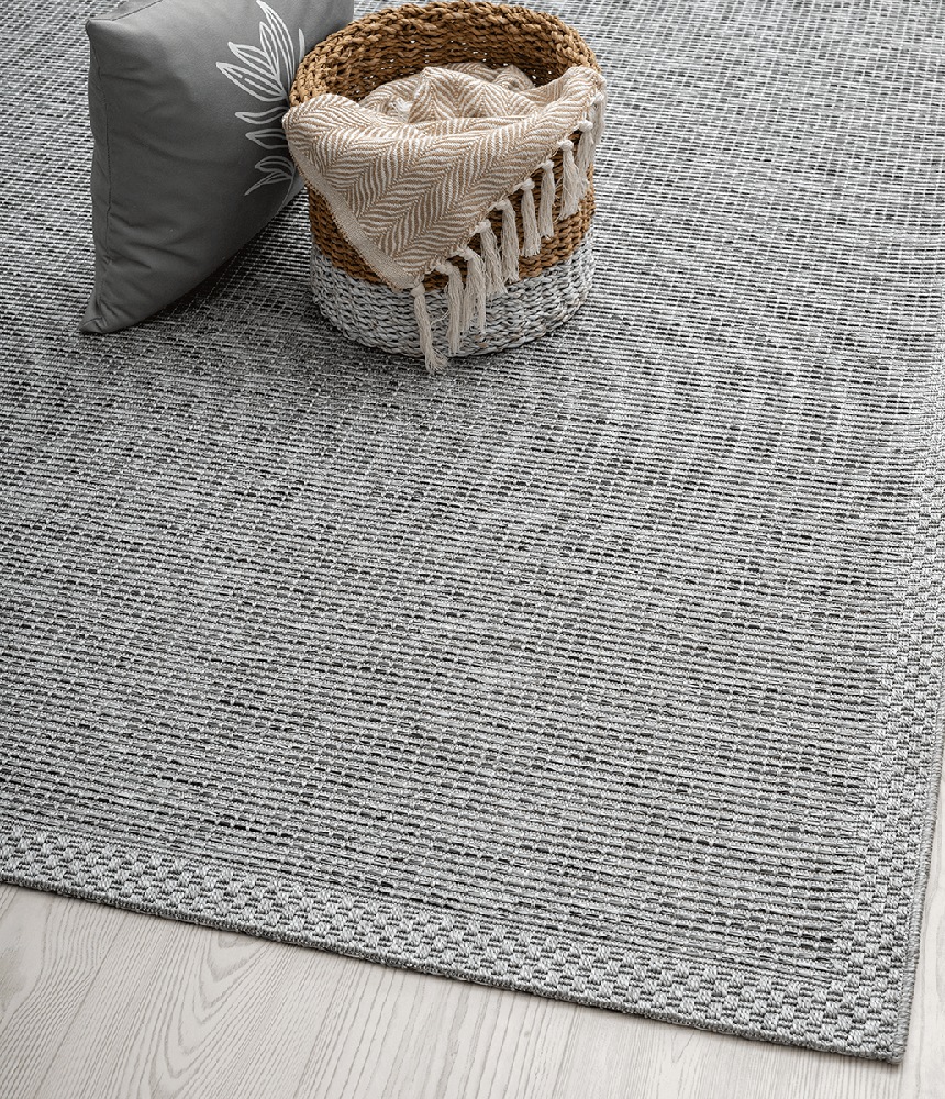THE CARPET Calgary Rug Gray 80x150cm 3