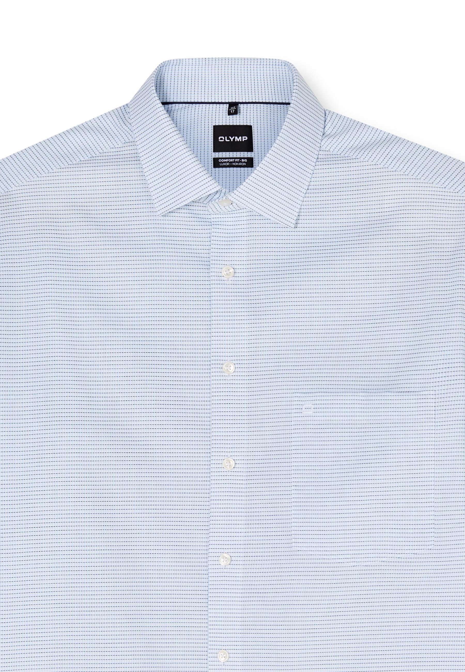 OLYMP Luxor Comfort Fit Big Shirt Blue 47 4