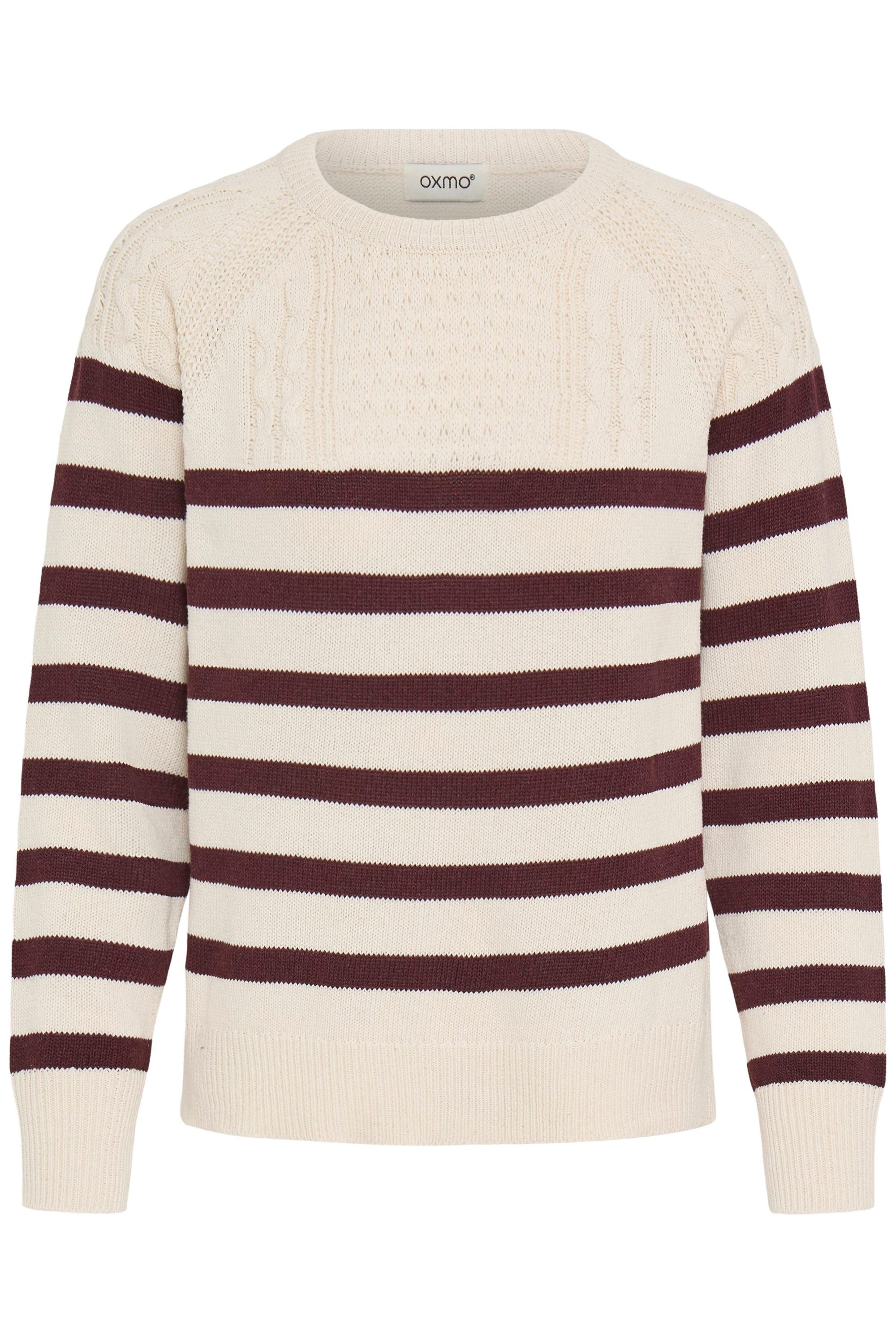 OXMO Strickfleece-Pullover "Strickpullover OXFSANVA" günstig online kaufen