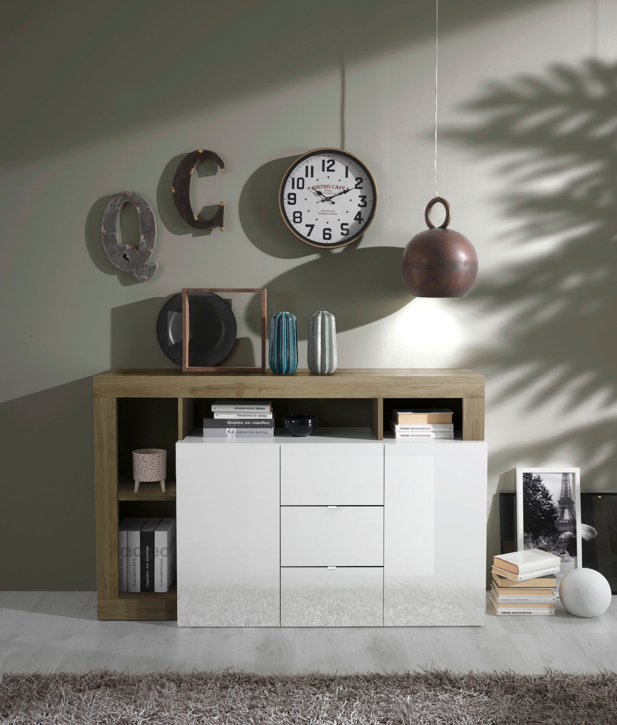 Home affaire Sideboard "Hamburg" Breite 146 cm