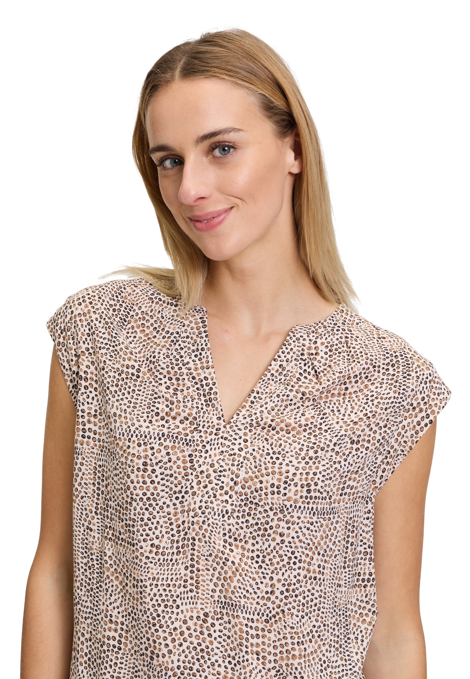 Cartoon Schlupfbluse »Cartoon Damen Casual-Bluse mit Muster«