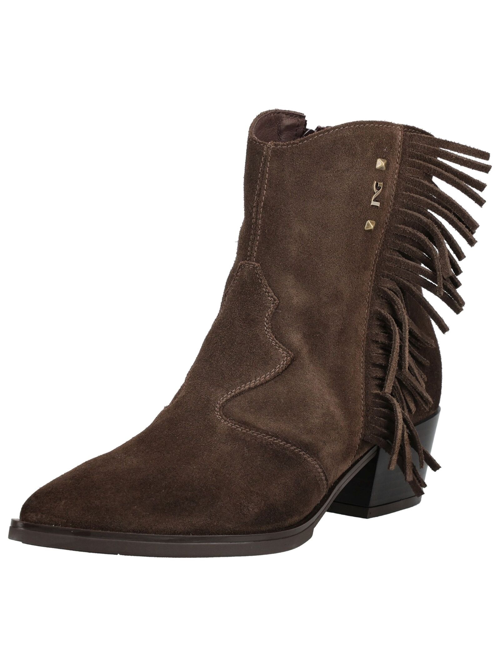 Nero Giardini Bikerboots "Nero Giardini Stiefelette Veloursleder"