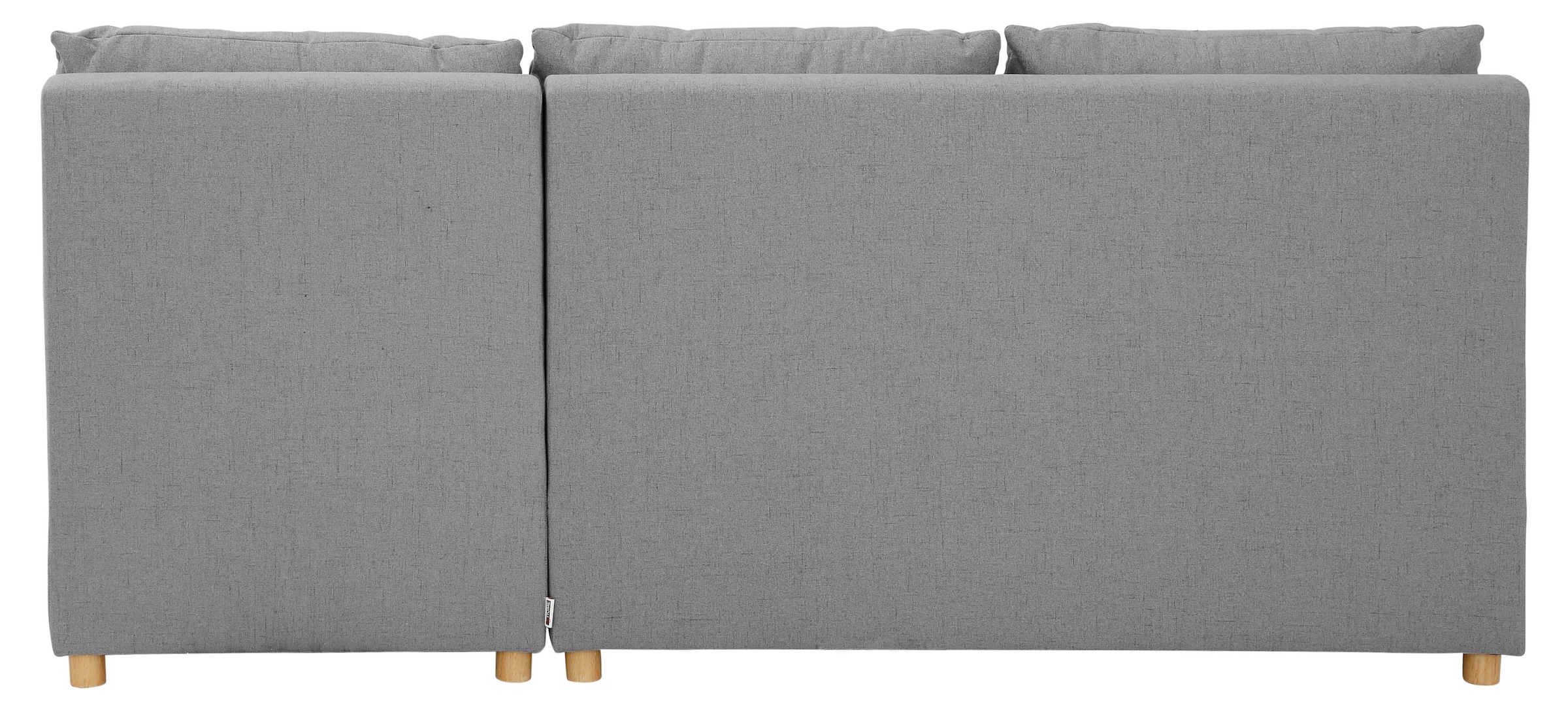 INOSIGN Ecksofa »Mick L-Form«, Longchair links/rechts montierbar, wahlweise mit Bettfunktion