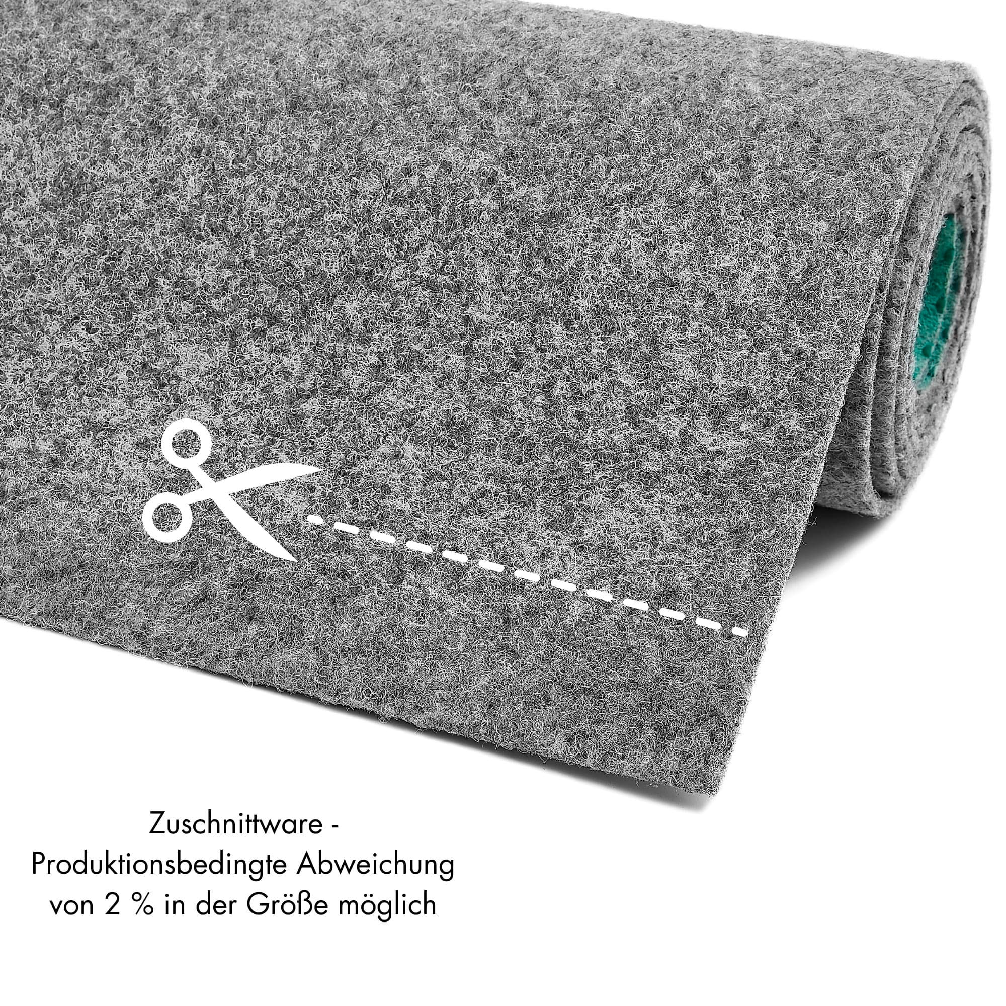 Andiamo Kunstrasen »Aberdeen, Made in Belgium«, rechteckig, 10 mm Höhe, aus Nadelfilz, mit Drainagenoppen, für Balkon, Terasse, Wintergarten