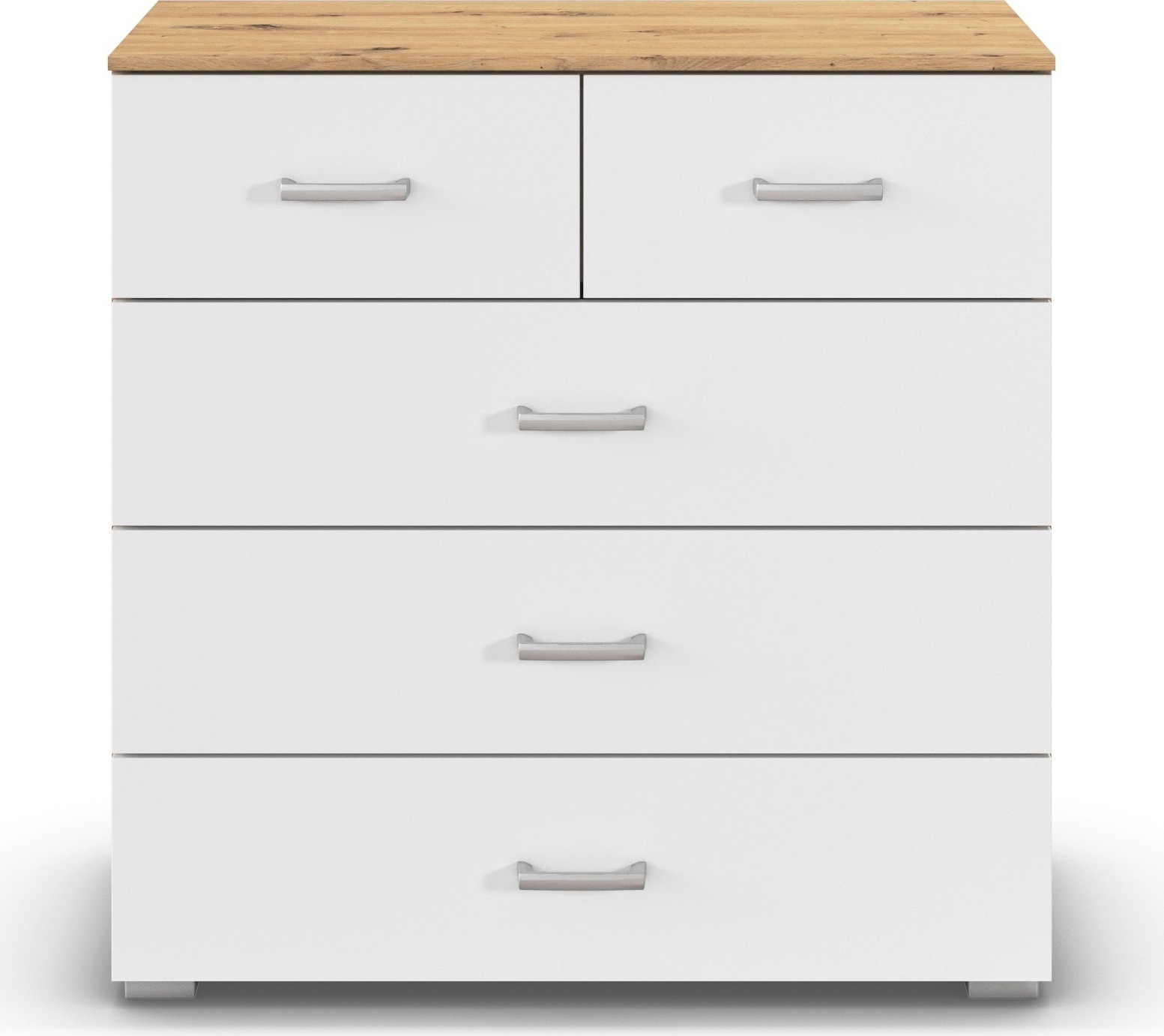 rauch Kommode "Gamma" Breite 80 cm / Höhe 81 cm, verschiedene Griffvariante günstig online kaufen