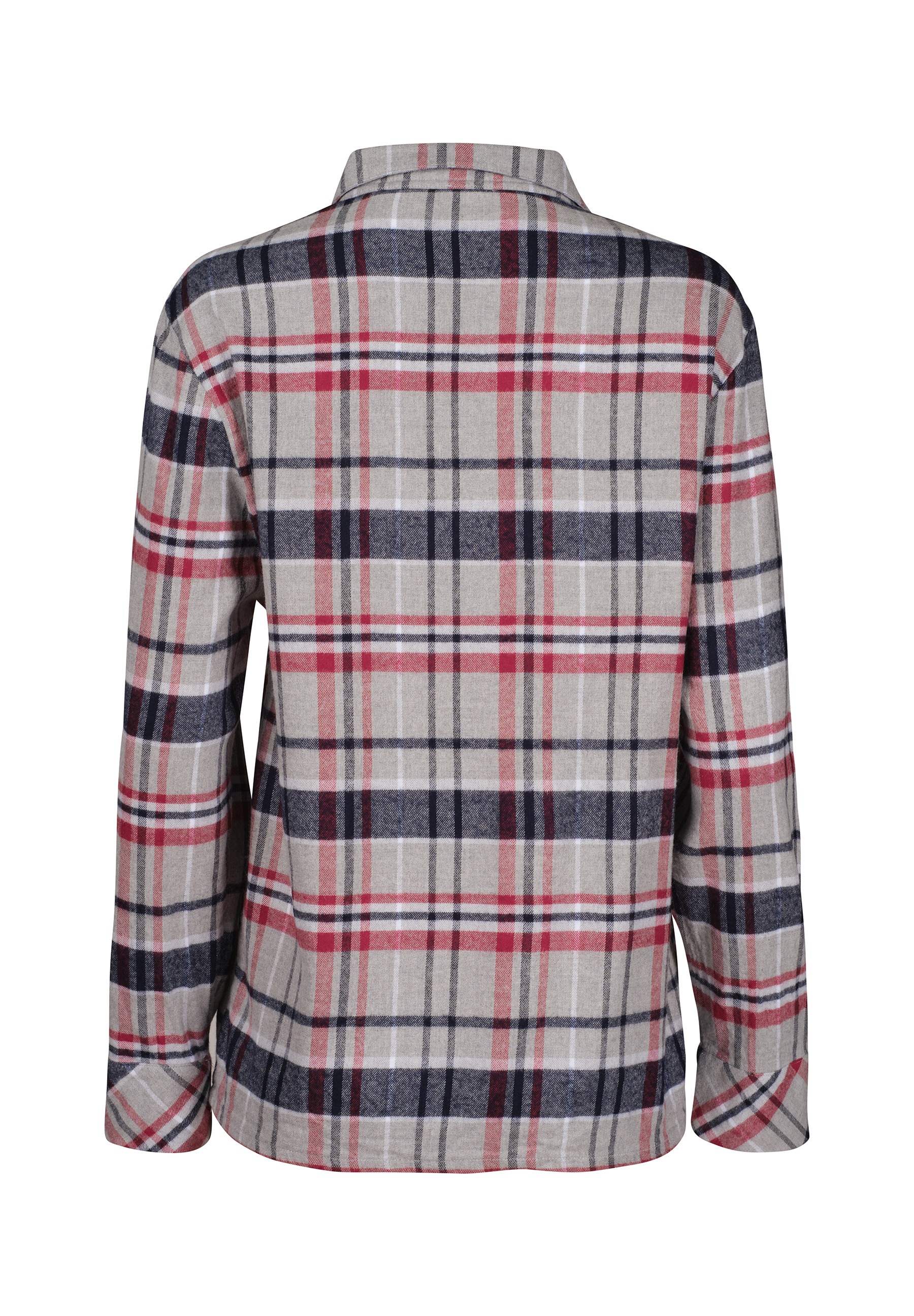 Skiny Pyjama »Night In Skiny Flanell« 2 Stk. tlg., wärmend, Cotton, kuschelig weich, Bindeband, elastischer Bund