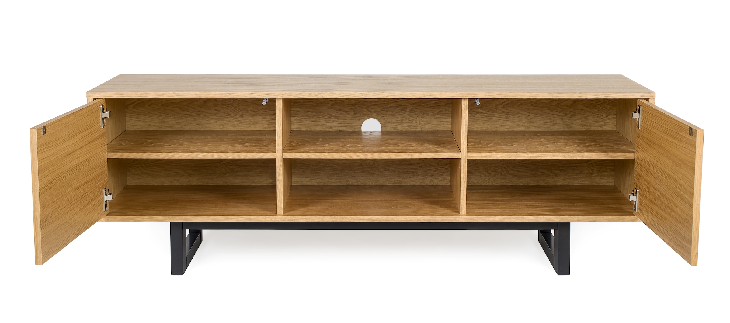 andas Lowboard, Kommode mit besonderem Print, push-to-open Funktion
