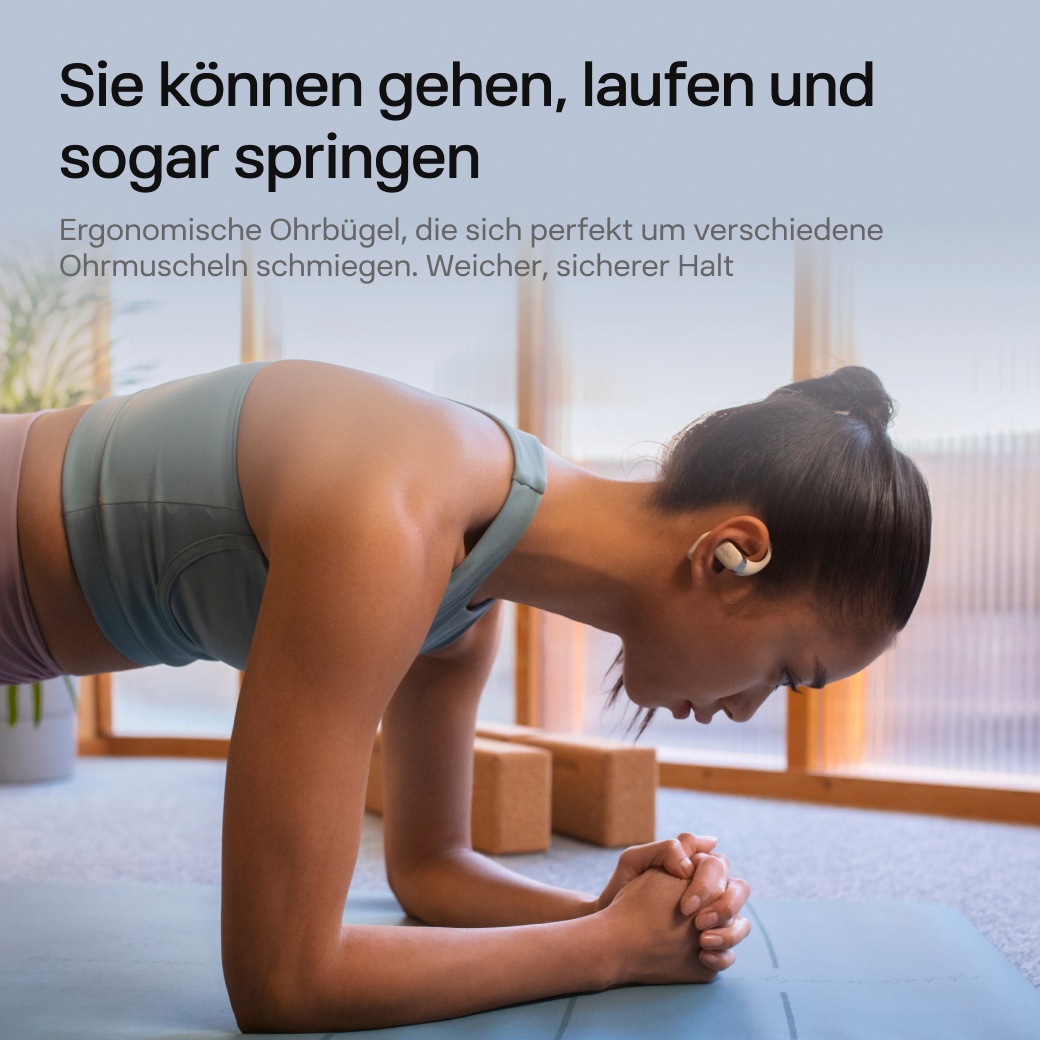 Shokz Open-Ear-Kopfhörer »OpenFit + Case«