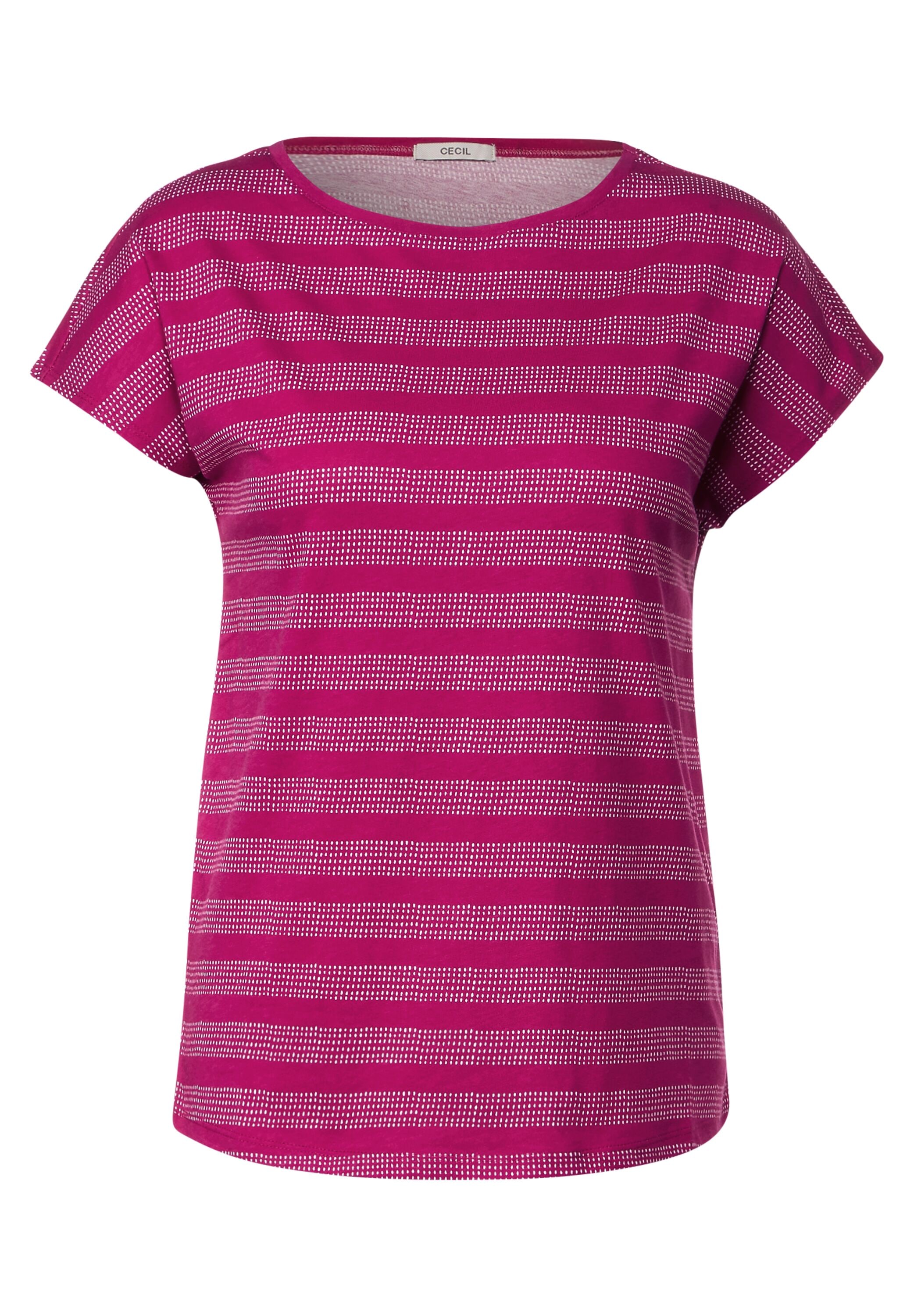 Cecil T-Shirt, mit kurzen Ärmeln an überschnittener Schulter für bestellen  | BAUR | T-Shirts