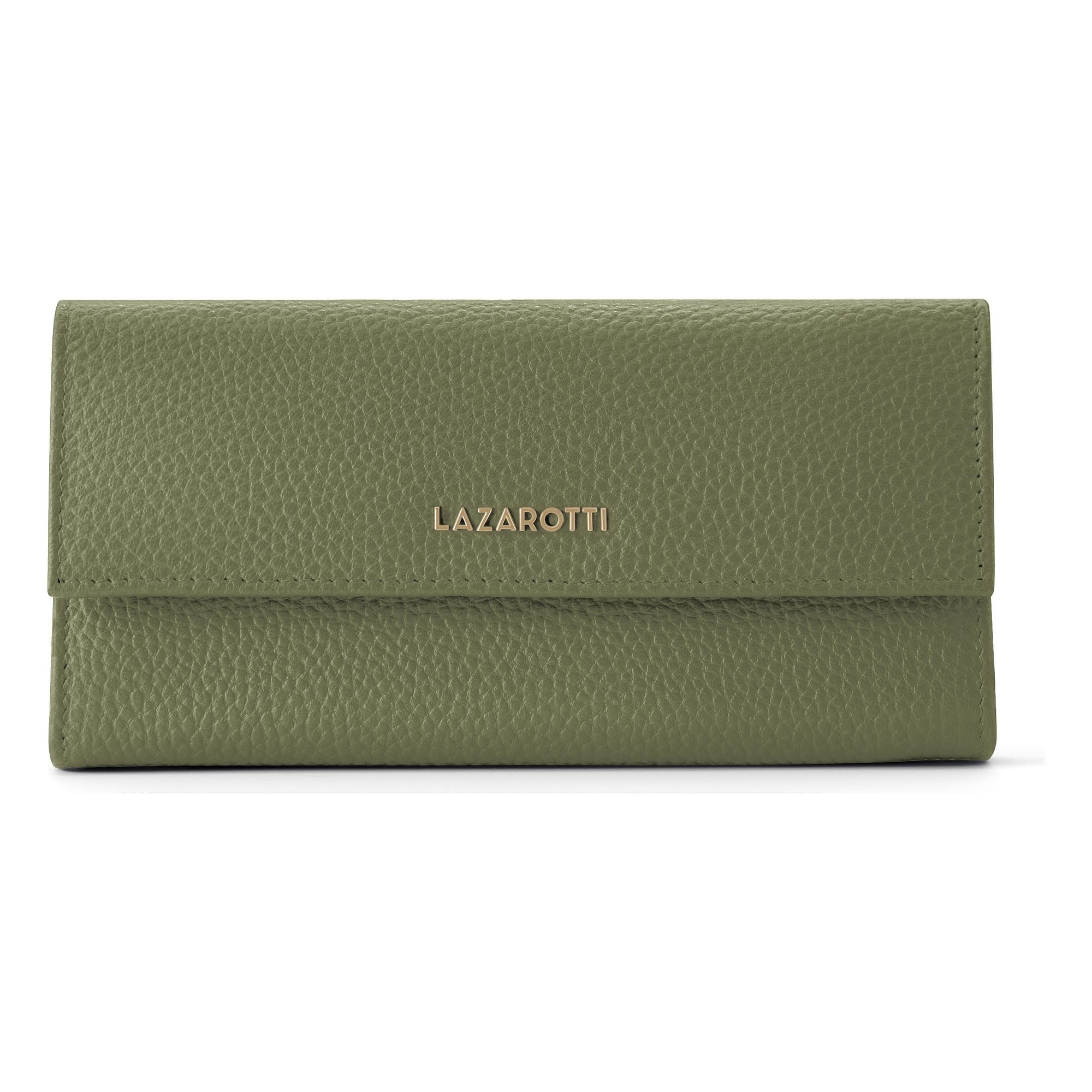 Lazarotti Geldbörse "Bologna Leather Geldbörse Leder 19 cm"