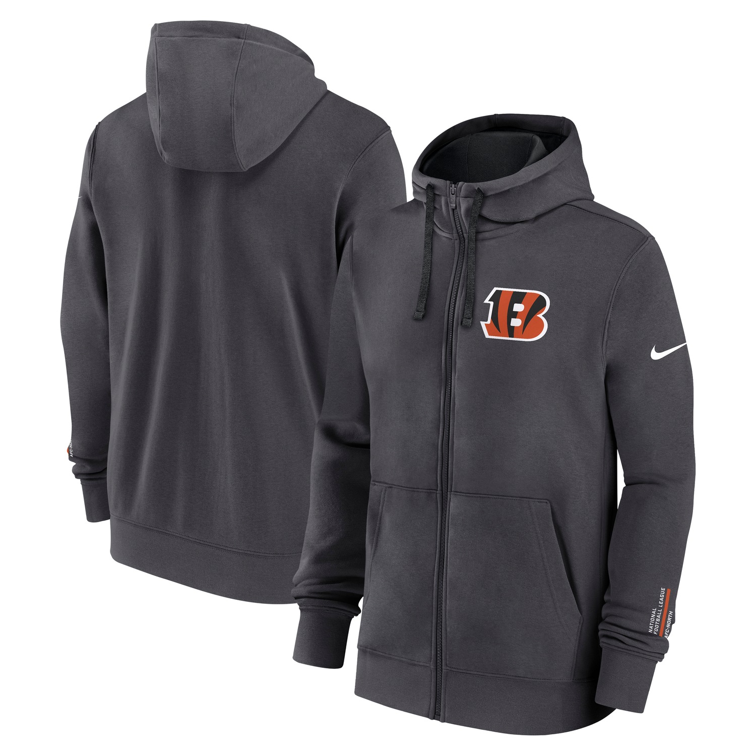 Nike Kapuzenpullover "Nike Hoodie Cincinnati Bengals Nike Club FZ"
