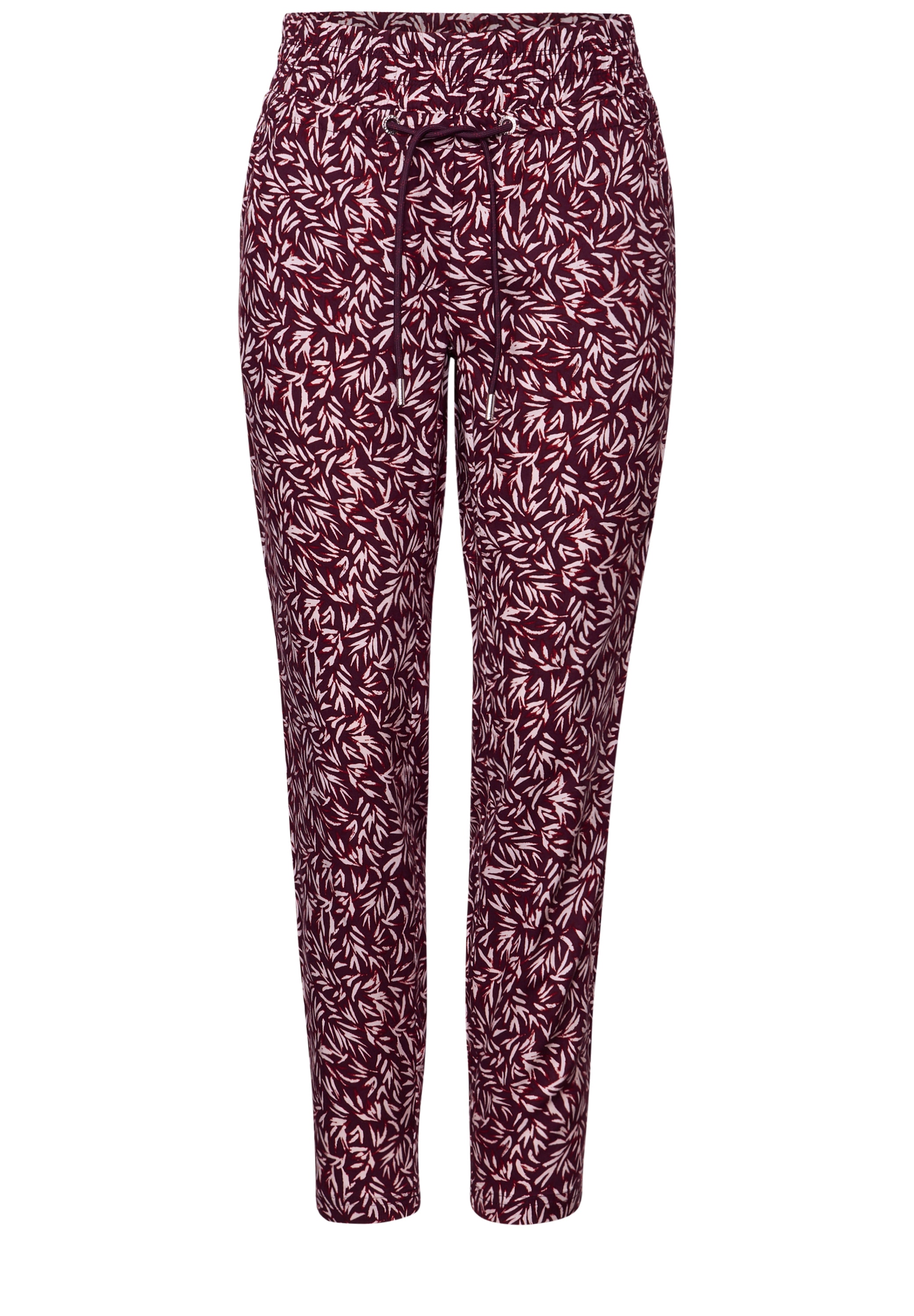 Cecil Stoffhose »CHELSEA«, Sommerhose mit floralem Allover-Print