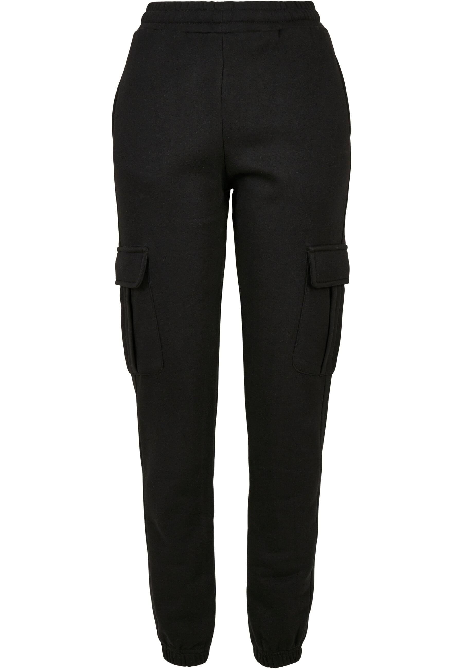 URBAN CLASSICS Jogginghose "Urban Classics Damen Ladies High Waist Cargo Sweat Pants", (1 tlg.)