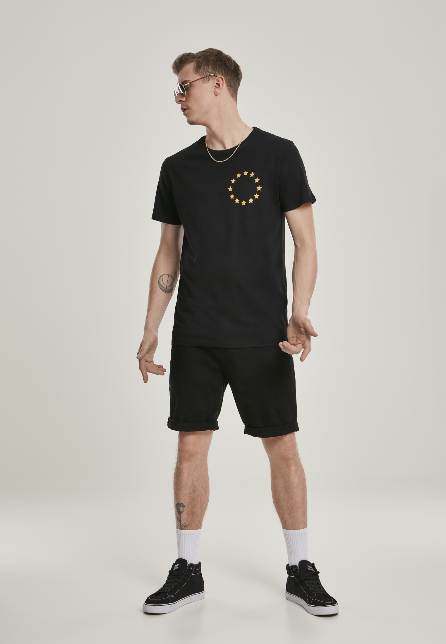 Merchcode T-Shirt »Merchcode Herren Brandalised - Banksy´s Graffiti Europe Tee«, (1 tlg.)
