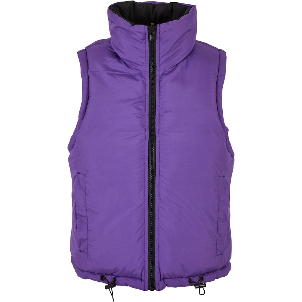 URBAN CLASSICS Steppweste »Urban Classics Damen Ladies Reversible Cropped Puffer Vest«