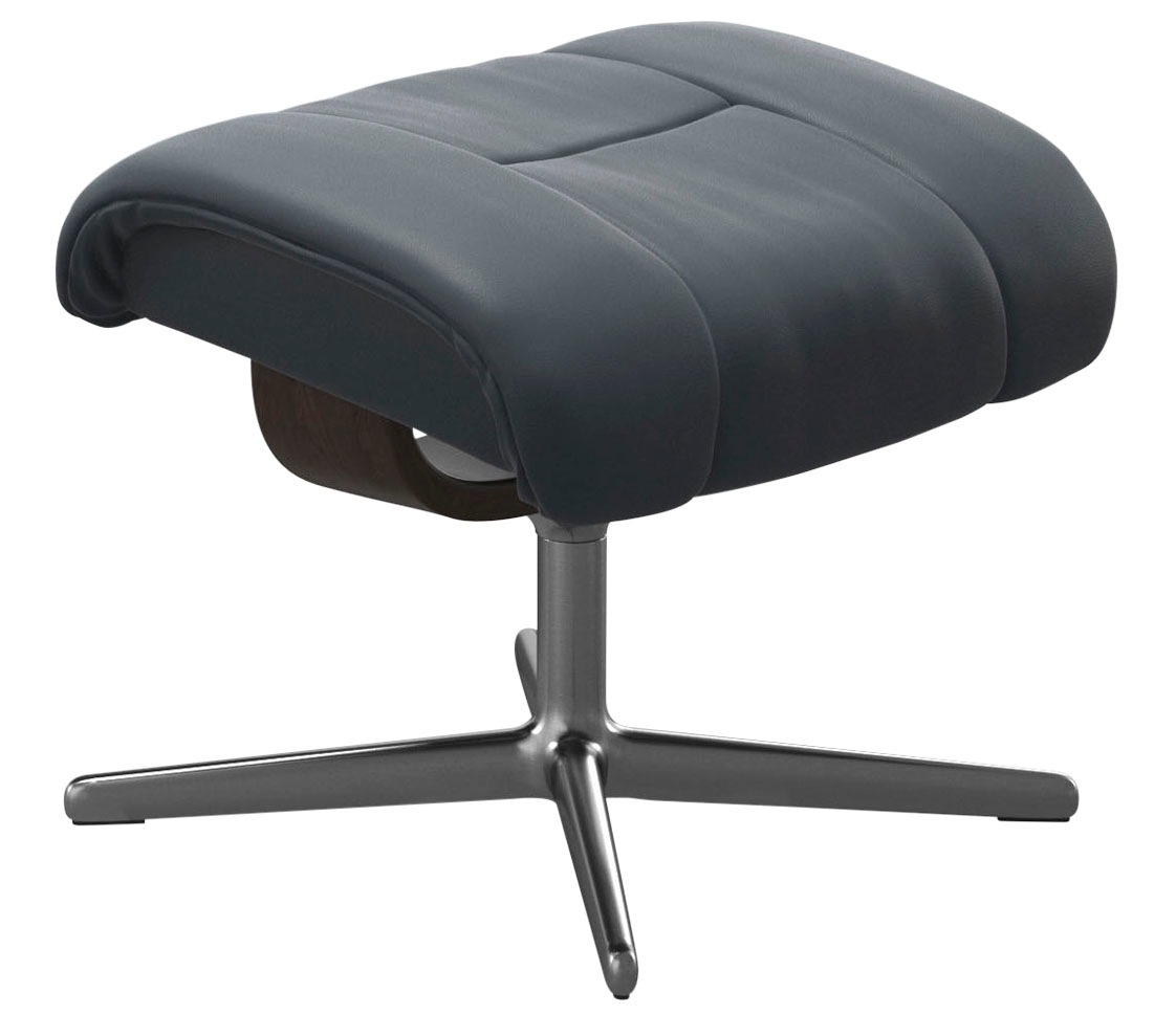 Thumbnail - Stressless Fußhocker "Reno" mit Cross Base, Größe S, M & L, Holzakzent Wenge