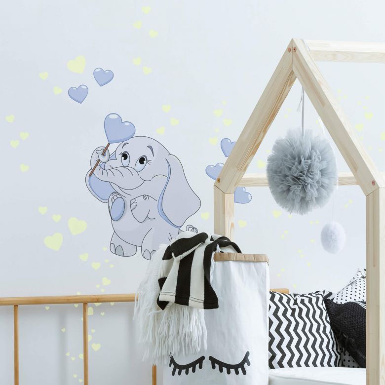 | BAUR »Elefantenbaby Wall-Art Wandtattoo bestellen Leuchtsticker«, St.) (1