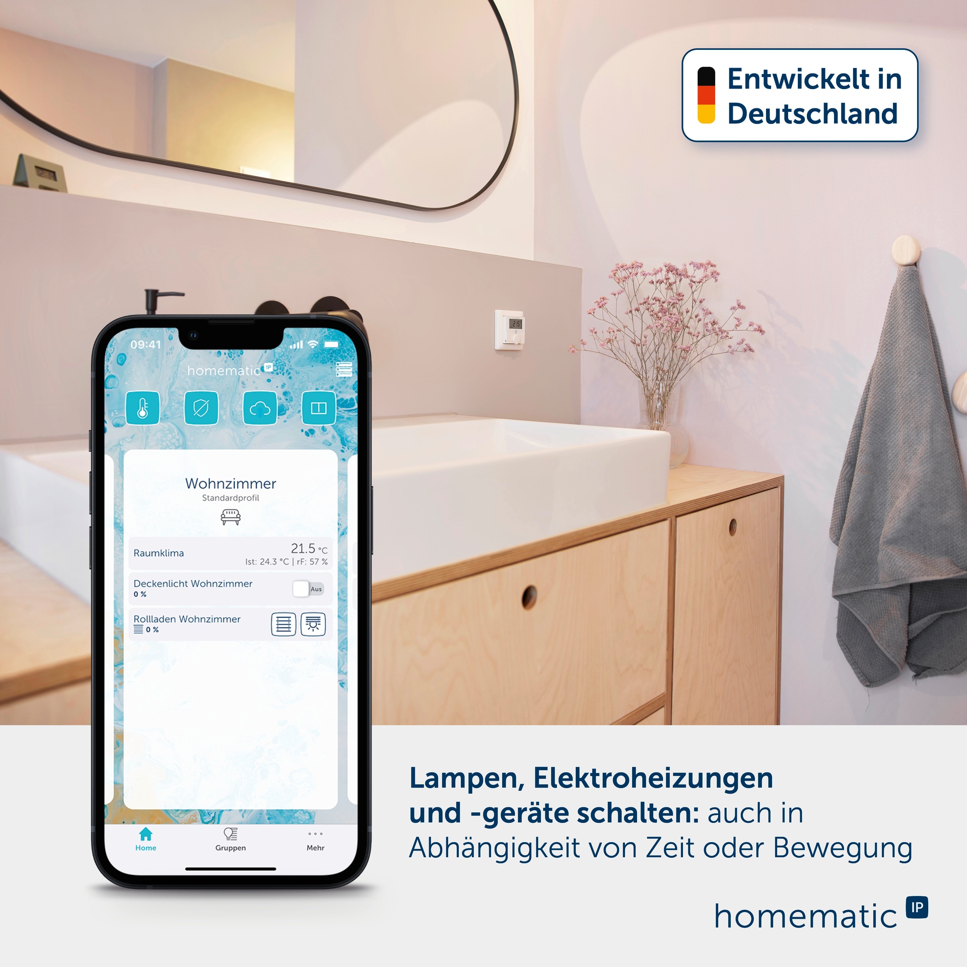 Homematic IP Unterputzschalter »Schaltaktor mit Tastereingang (6 A) – Unterputz«