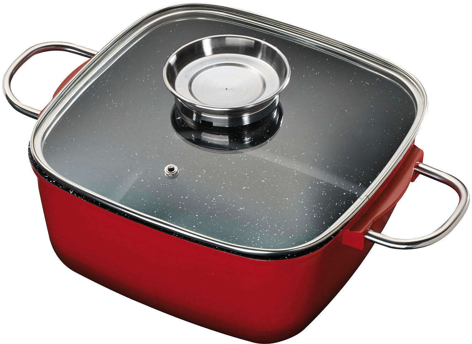 KING Bräter "4L" Set, 3 Schüsseln mit Deckeln: Ø17.5 Ø14.5 Ø12cm, 24x24cm A günstig online kaufen