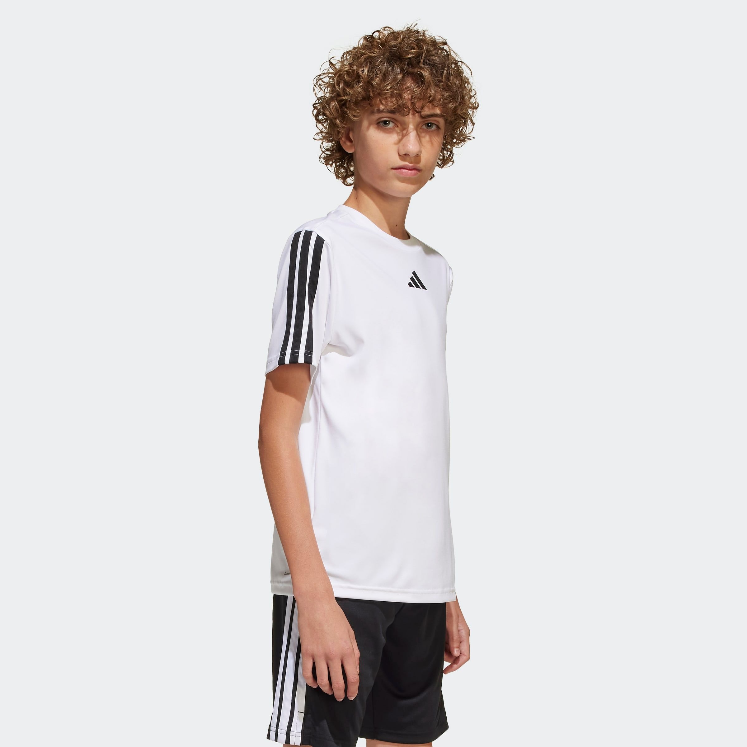 adidas Sportswear T-Shirt "TRAIN ESSENTIALS 3-STREIFEN KIDS" für Kinder, mit climacool Technologie, aus Polyester
