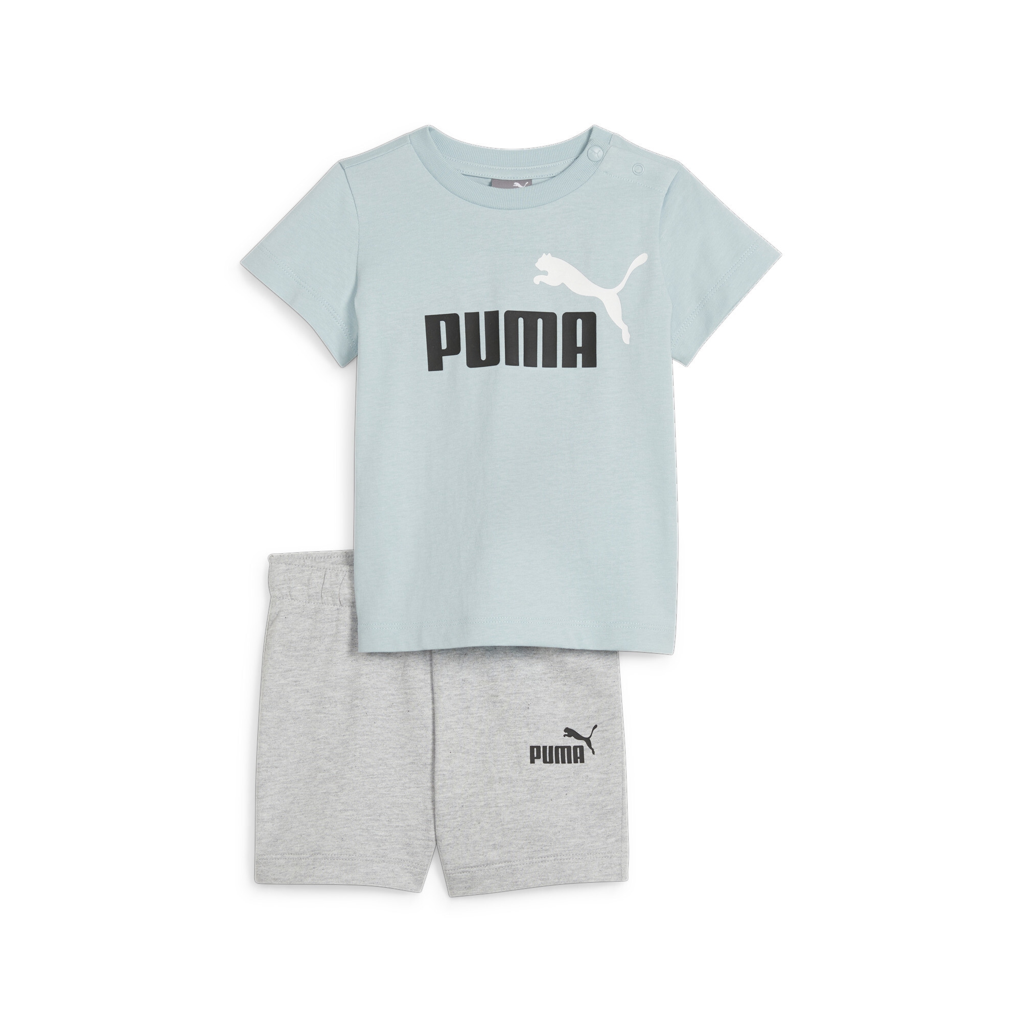 PUMA Jogginganzug »Minicats Set aus T-Shirt und Shorts Kinder«