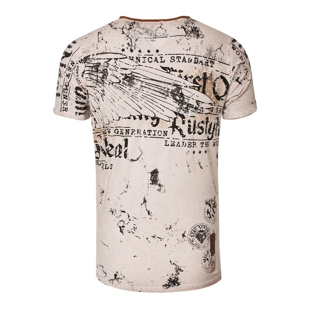 Rusty Neal T-Shirt, mit Allover-Druck ▷ kaufen | BAUR