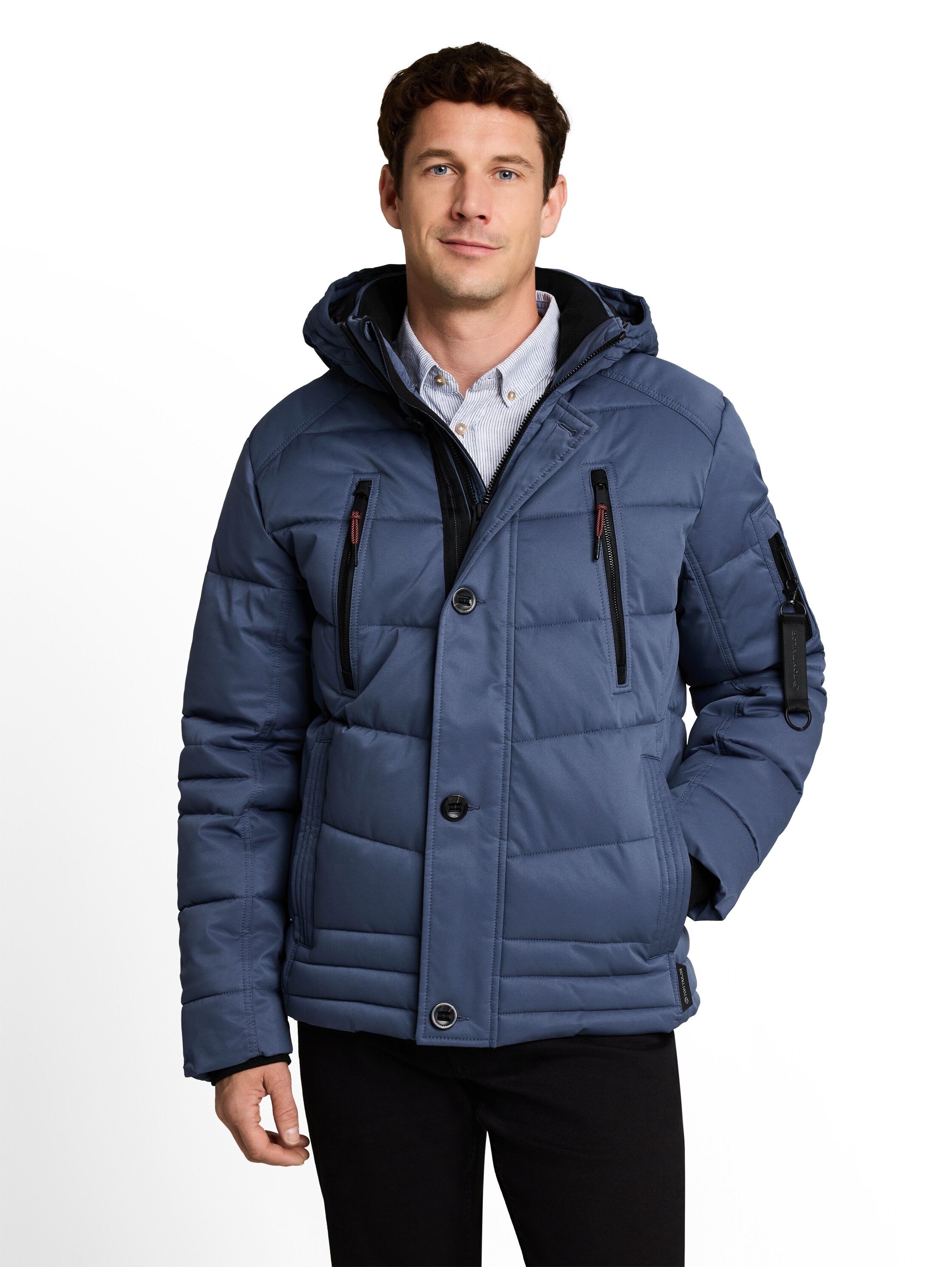 TOM TAILOR Steppjacke mit Kapuze mit Kapuze
