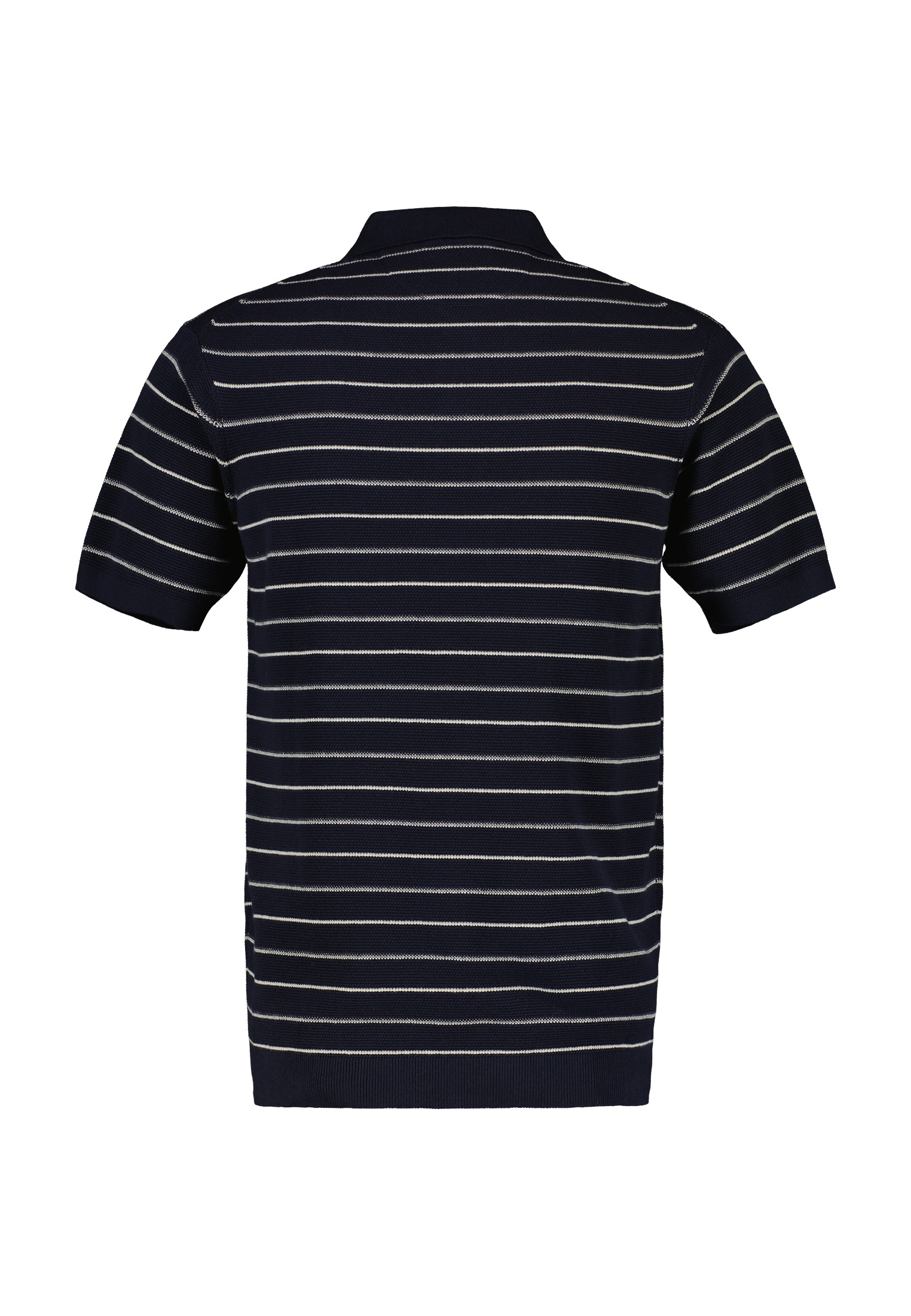 LERROS Poloshirt »LERROS Poloshirt in sommerlich-stylischer Strickoptik«
