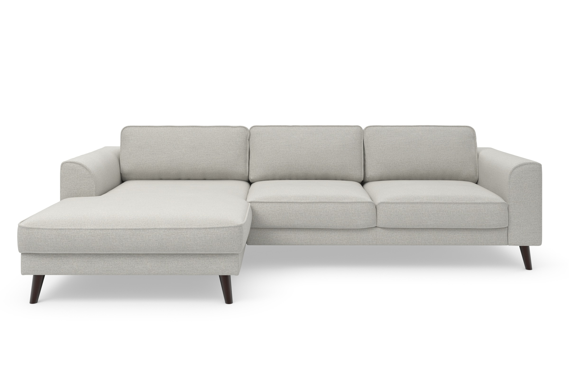 TRENDMANUFAKTUR Ecksofa "Lumber Jack, elegantes Designsofa, zeitlos modern, günstig online kaufen