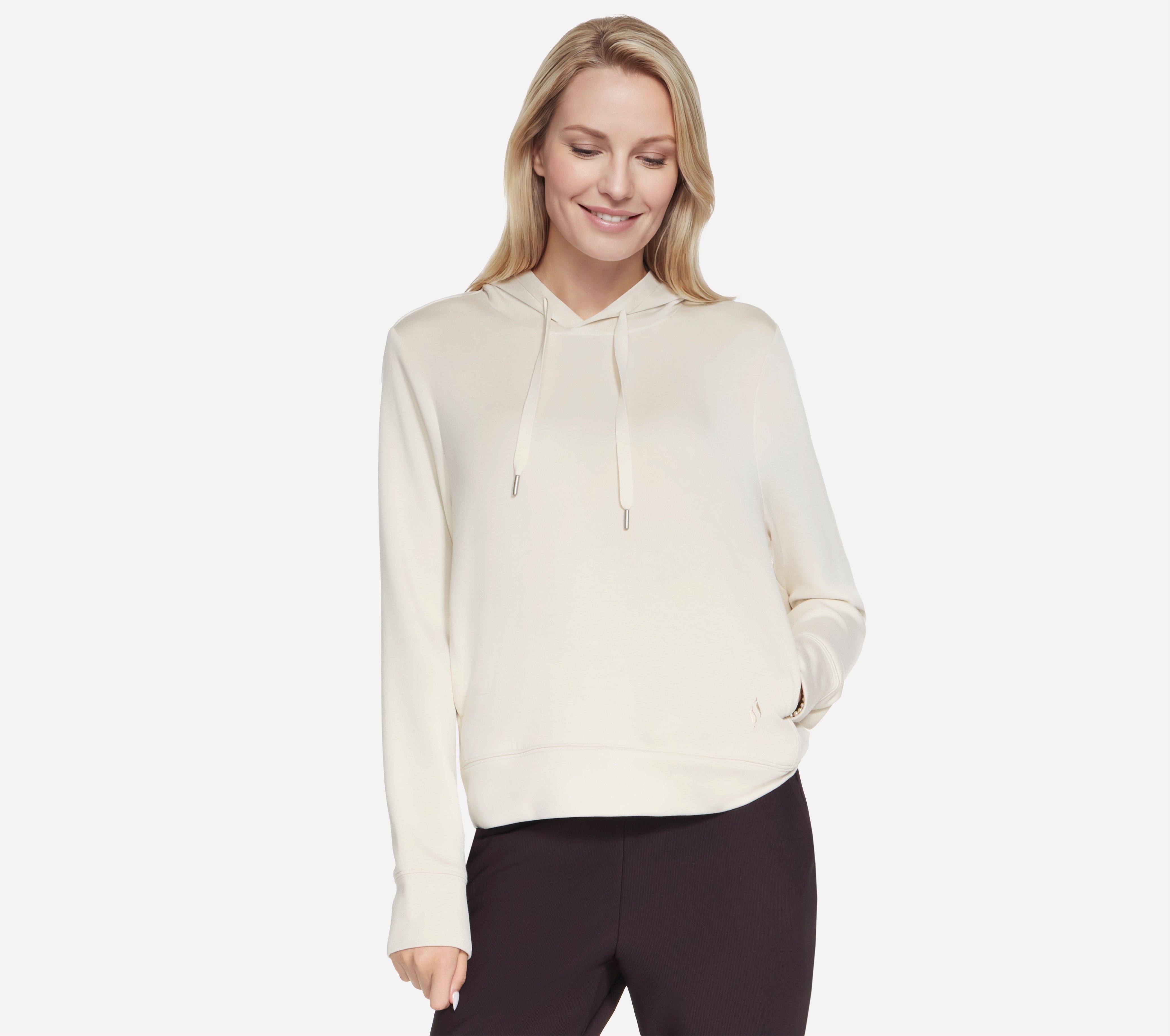 Skechers Kapuzenpullover "Womens Hoodie" atmungsaktiv, normale Länge, weiches Doppelstrick