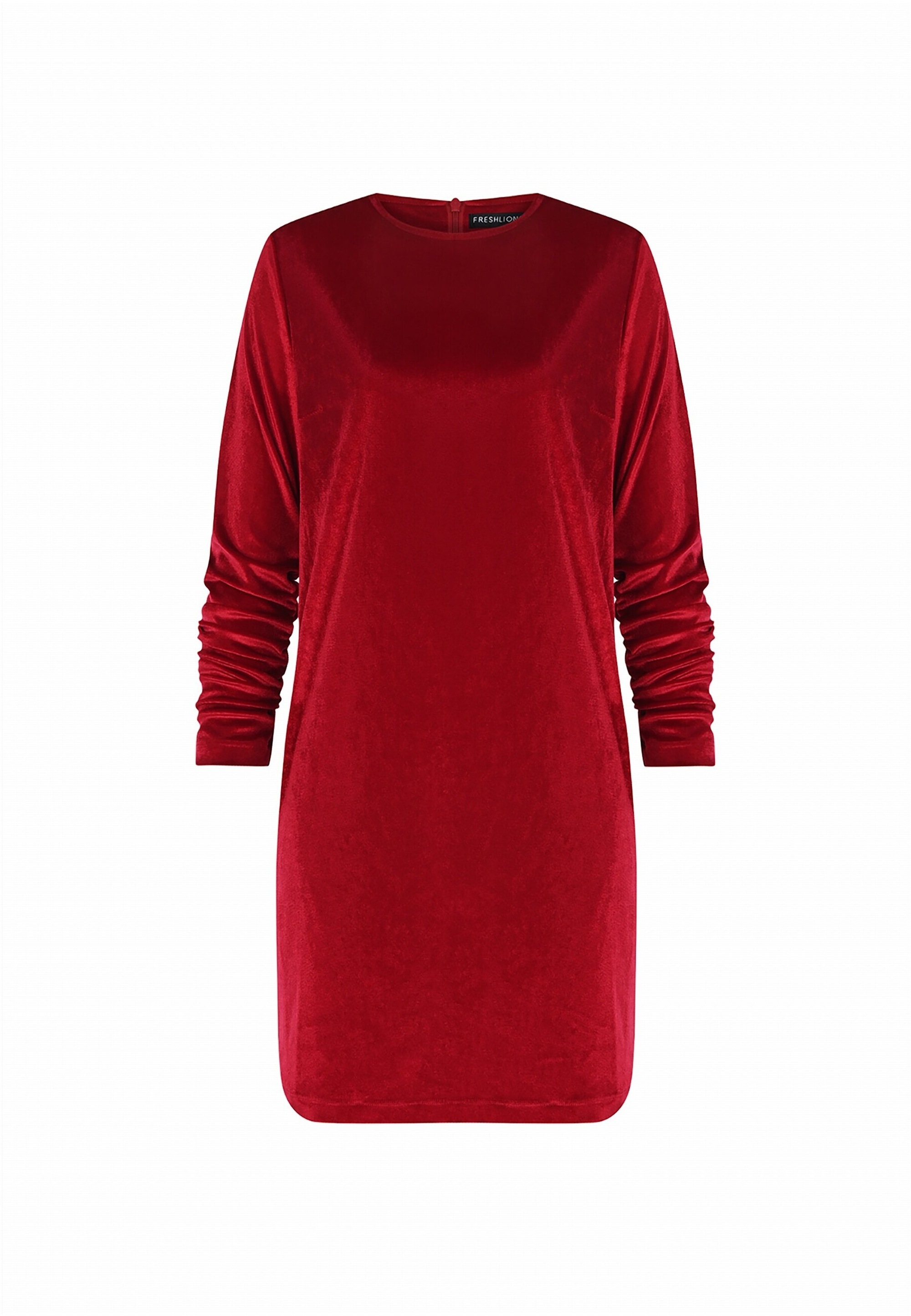 freshlions Jerseykleid »Sinah«, mit samtiger Optik