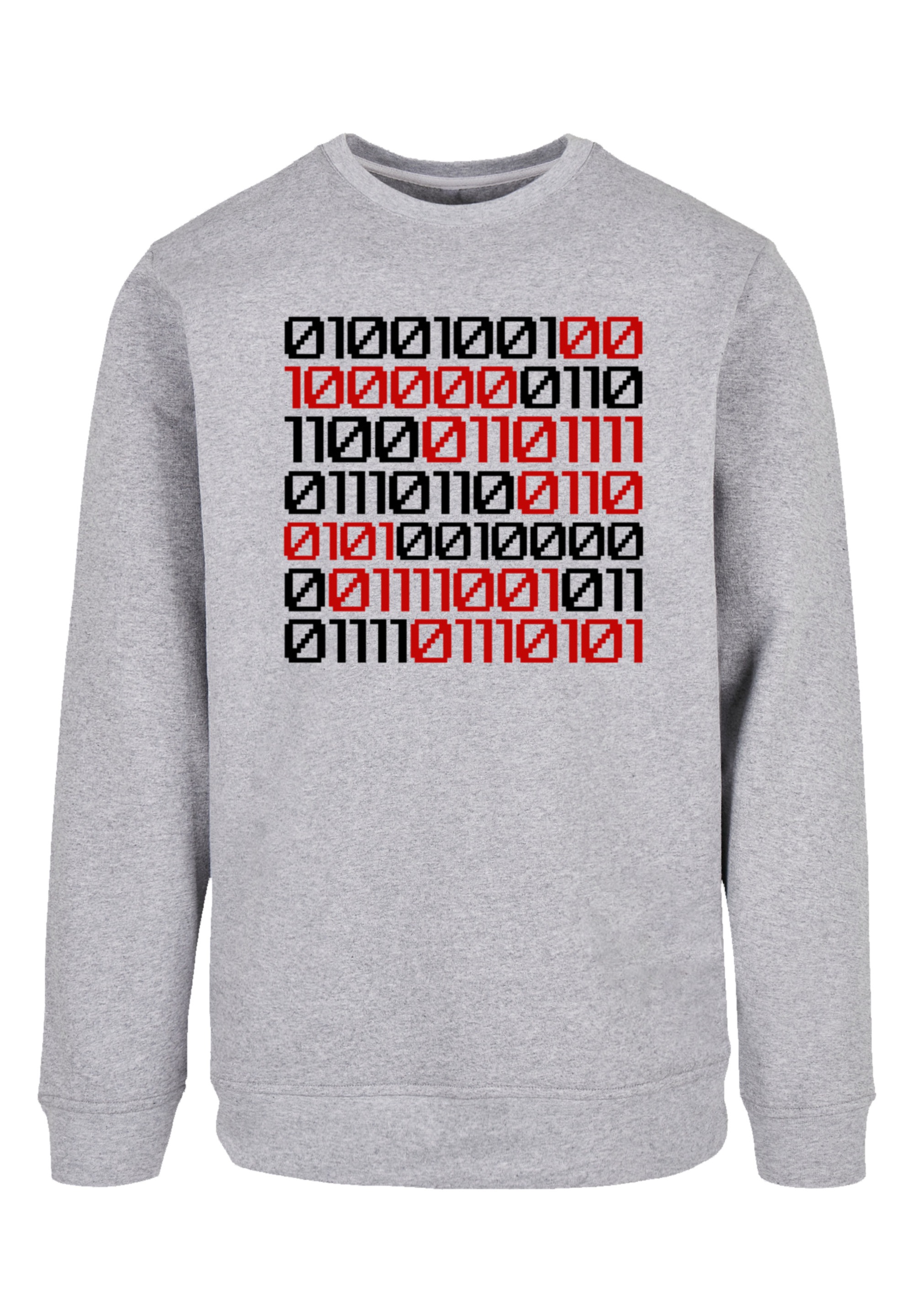 F4NT4STIC Sweatshirt »I love you 01001001 Binary Code Valentinstag«, Premium Qualität