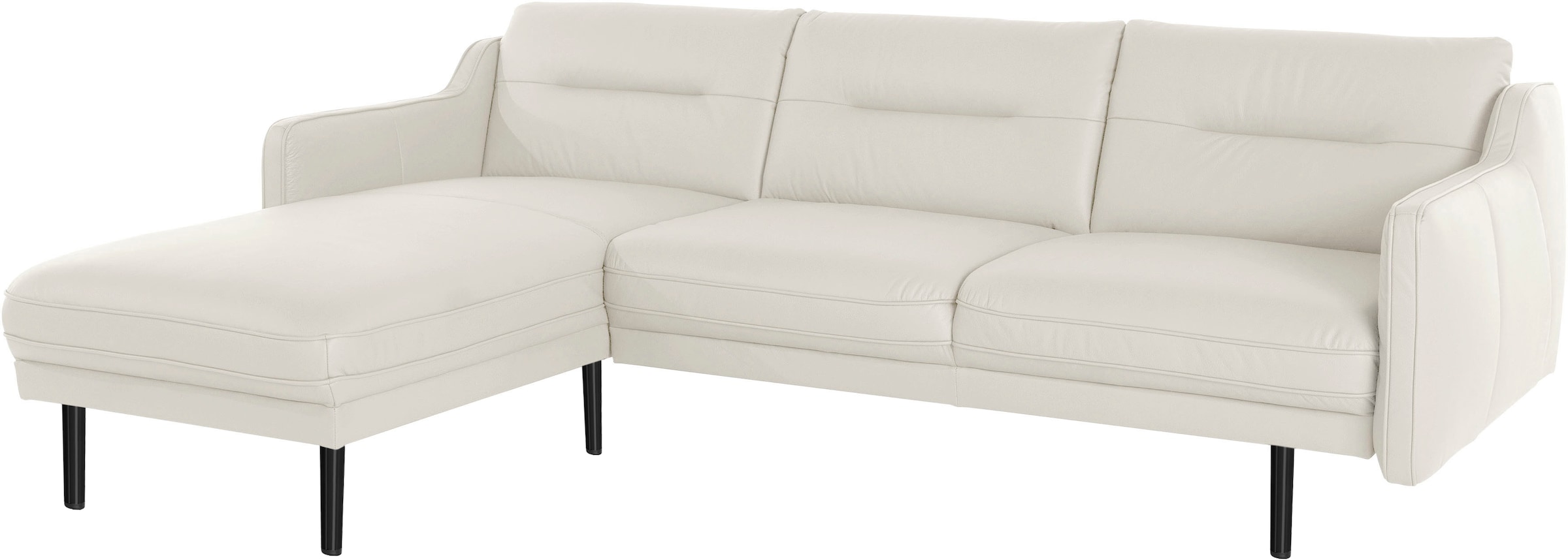 Home affaire Ecksofa "Nordfyn L-Form" edles Design in 3 Bezugsqualitäten, D günstig online kaufen