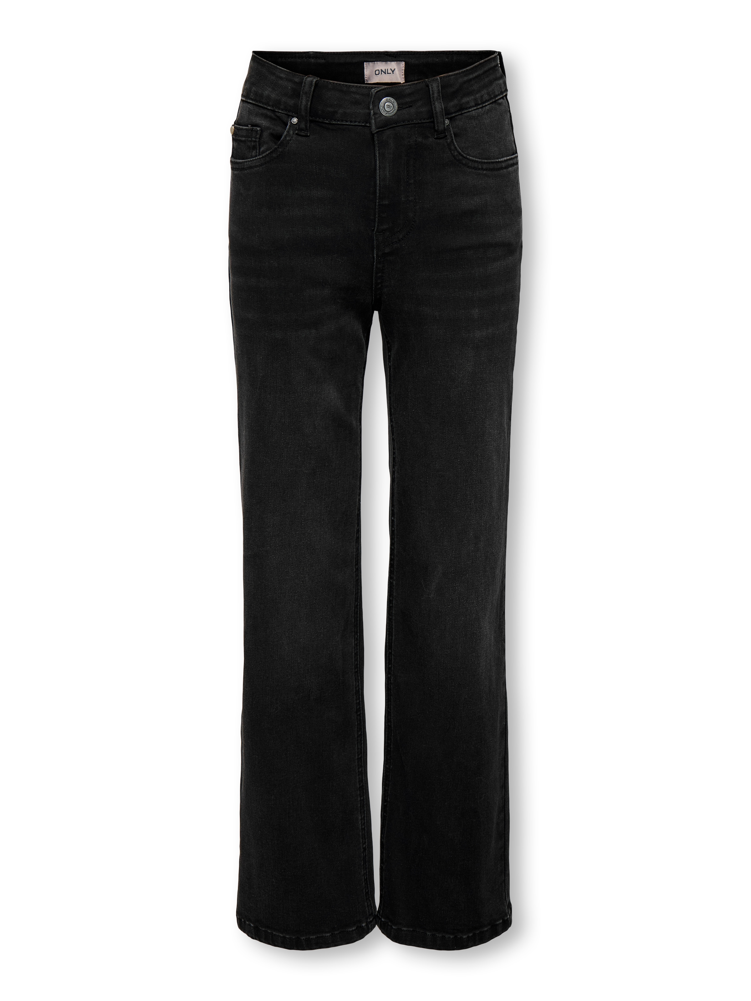 KIDS ONLY High-waist-Jeans »KOGJUICY-WAUW HW WIDE DNM GUA006 NOOS« Materialmix, high waist, wide fit