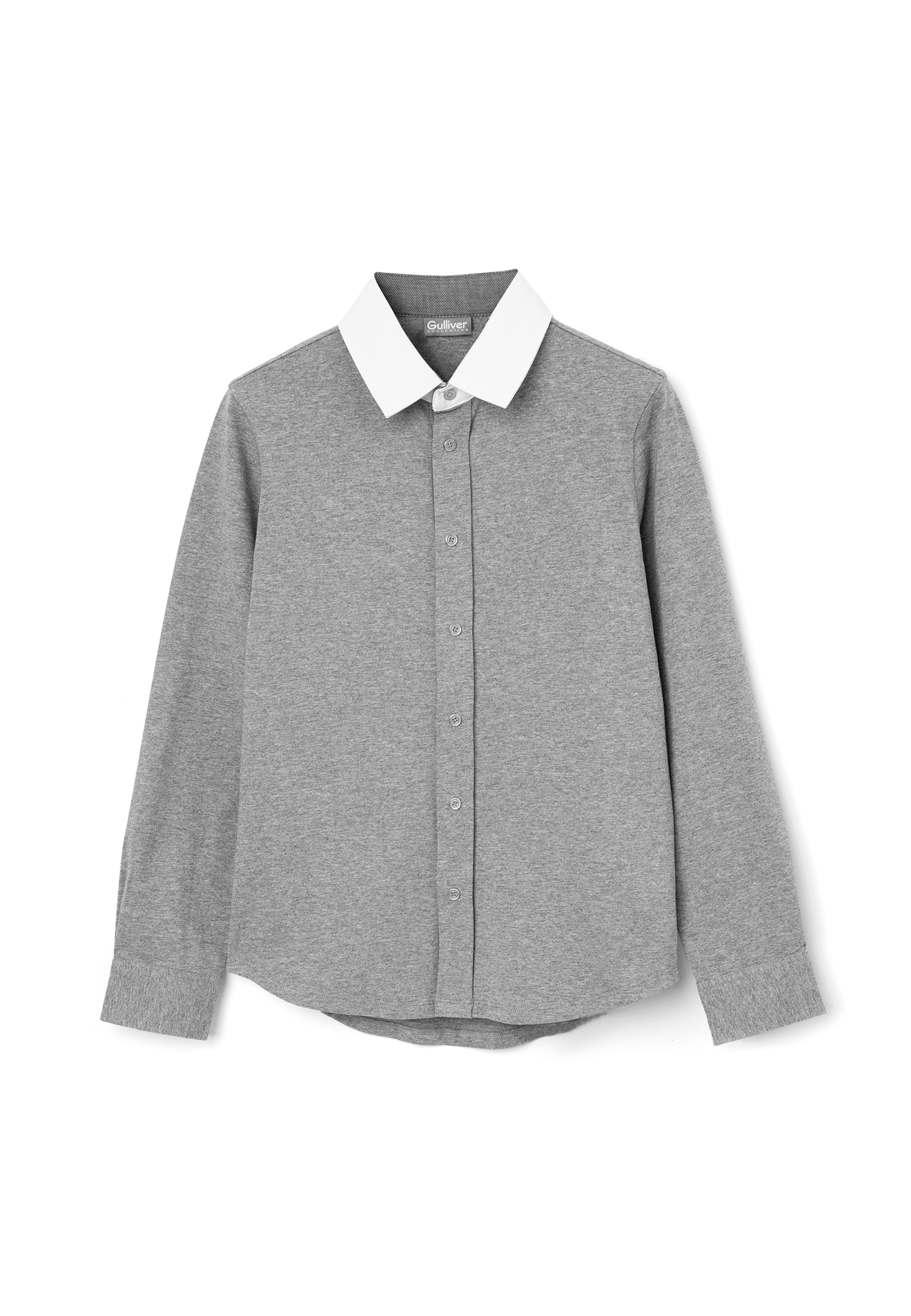 | mit BAUR online kaufen Langarmhemd, Gulliver Kontrastkragen