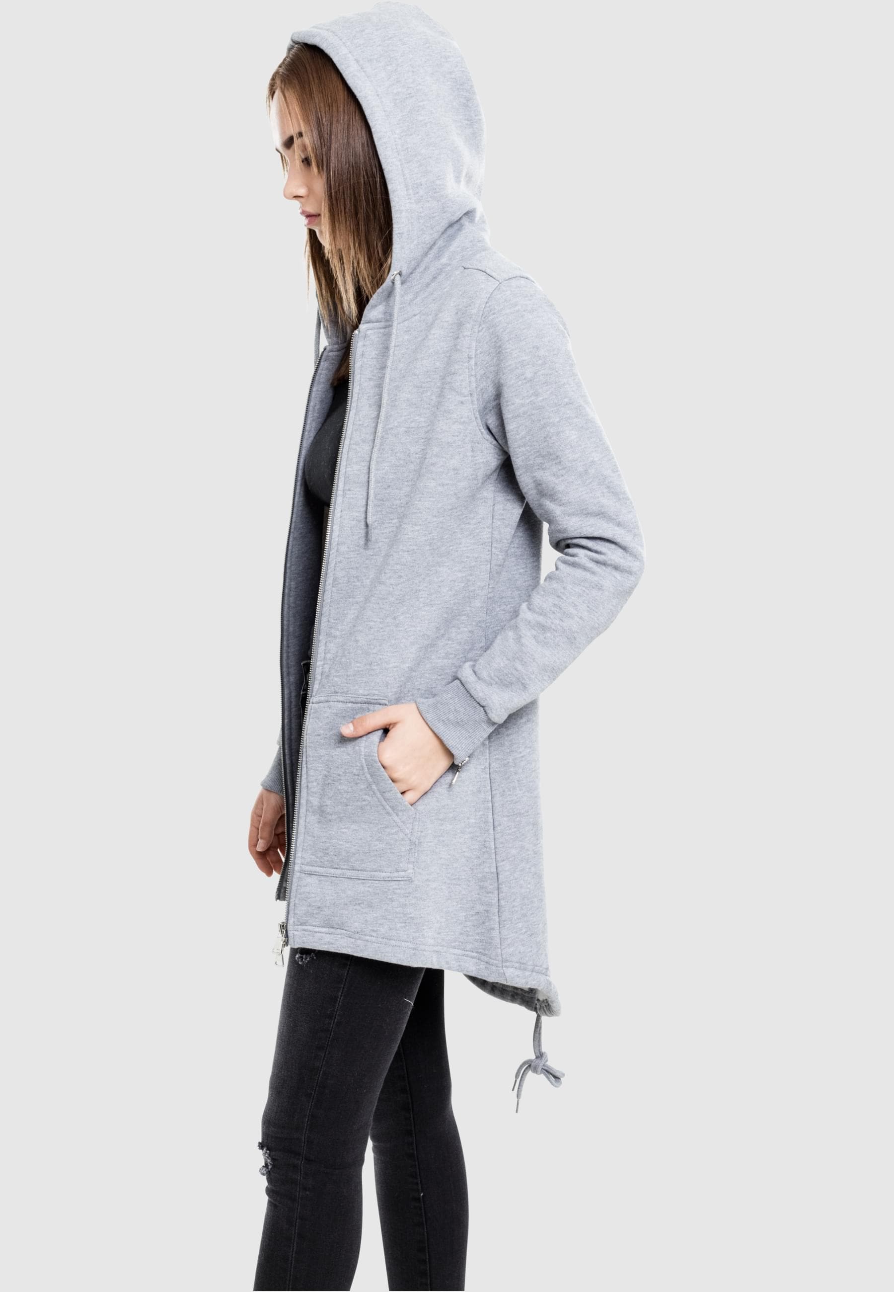 URBAN CLASSICS Sweatjacke »Urban Classics Damen Ladies Sweat«