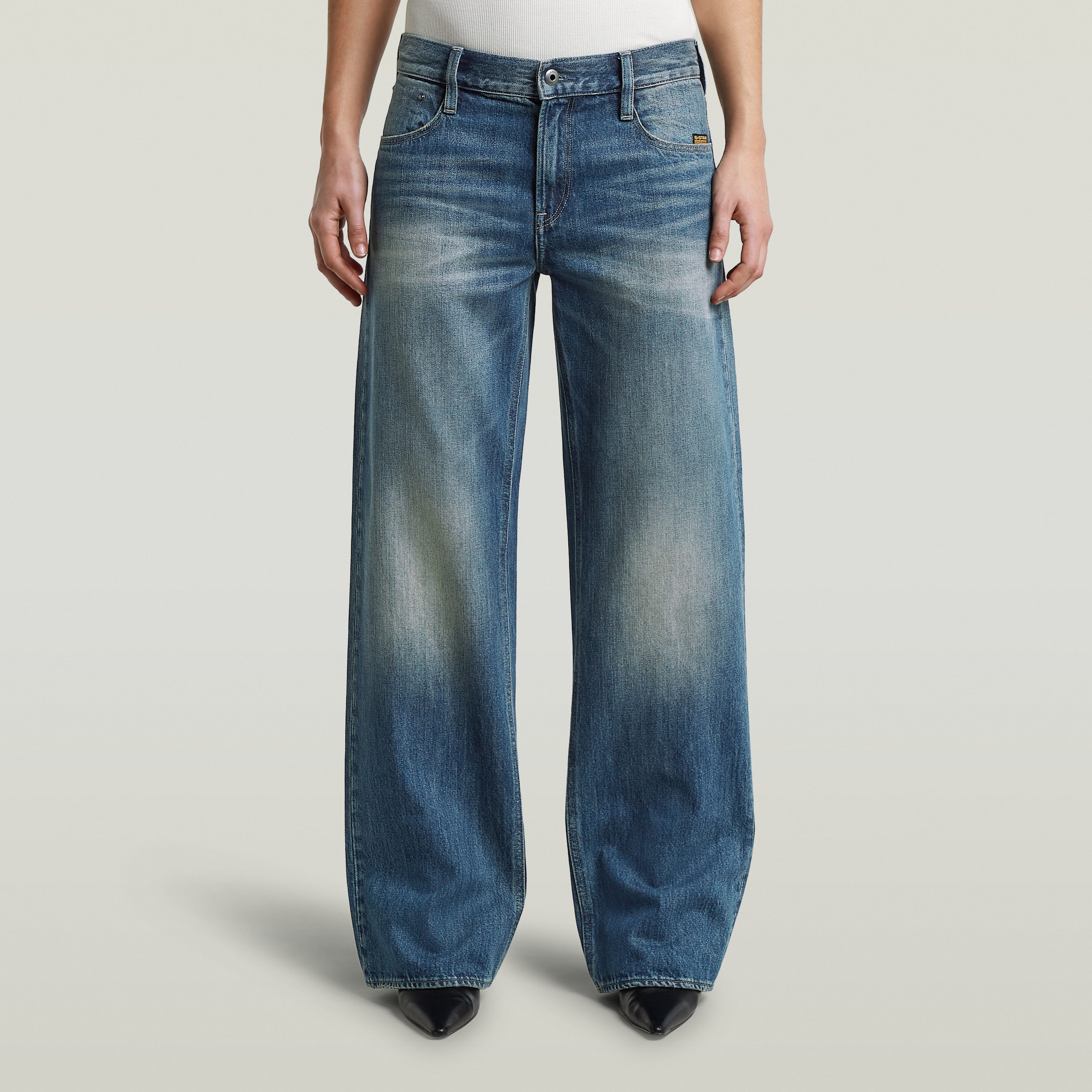 G-STAR Loose-fit-Jeans "Judee Loose Wmn" mit innenliegender Münztasche