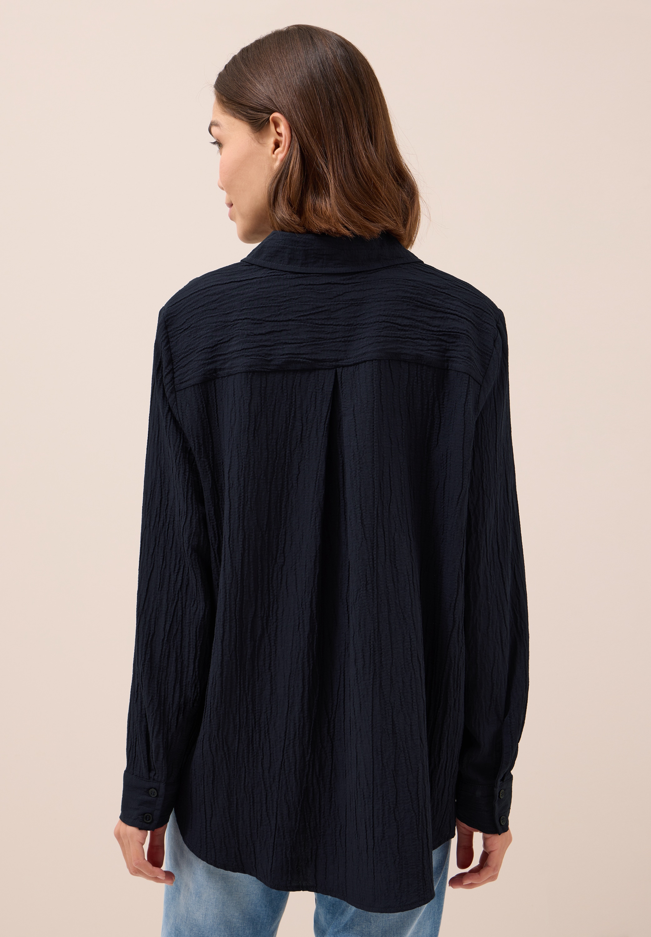 Cecil Hemdbluse, aus stretchigem Viskosematerial