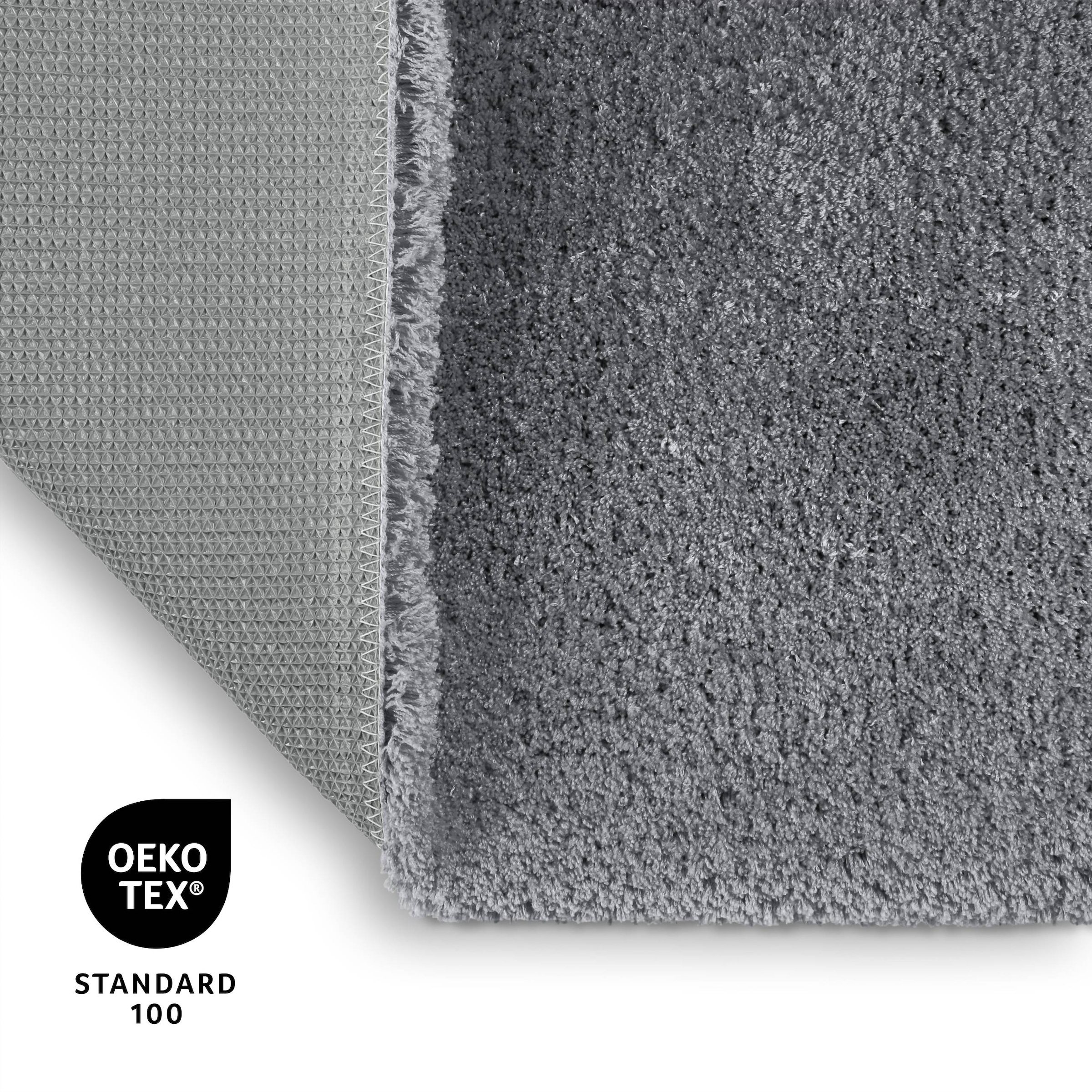 OTTO home Badematte »Kaarin« Höhe 30 mm rutschhemmend beschichtet schnell trocknend Badteppich, getuftet, flauschig, hochflor, große Farbauswahl