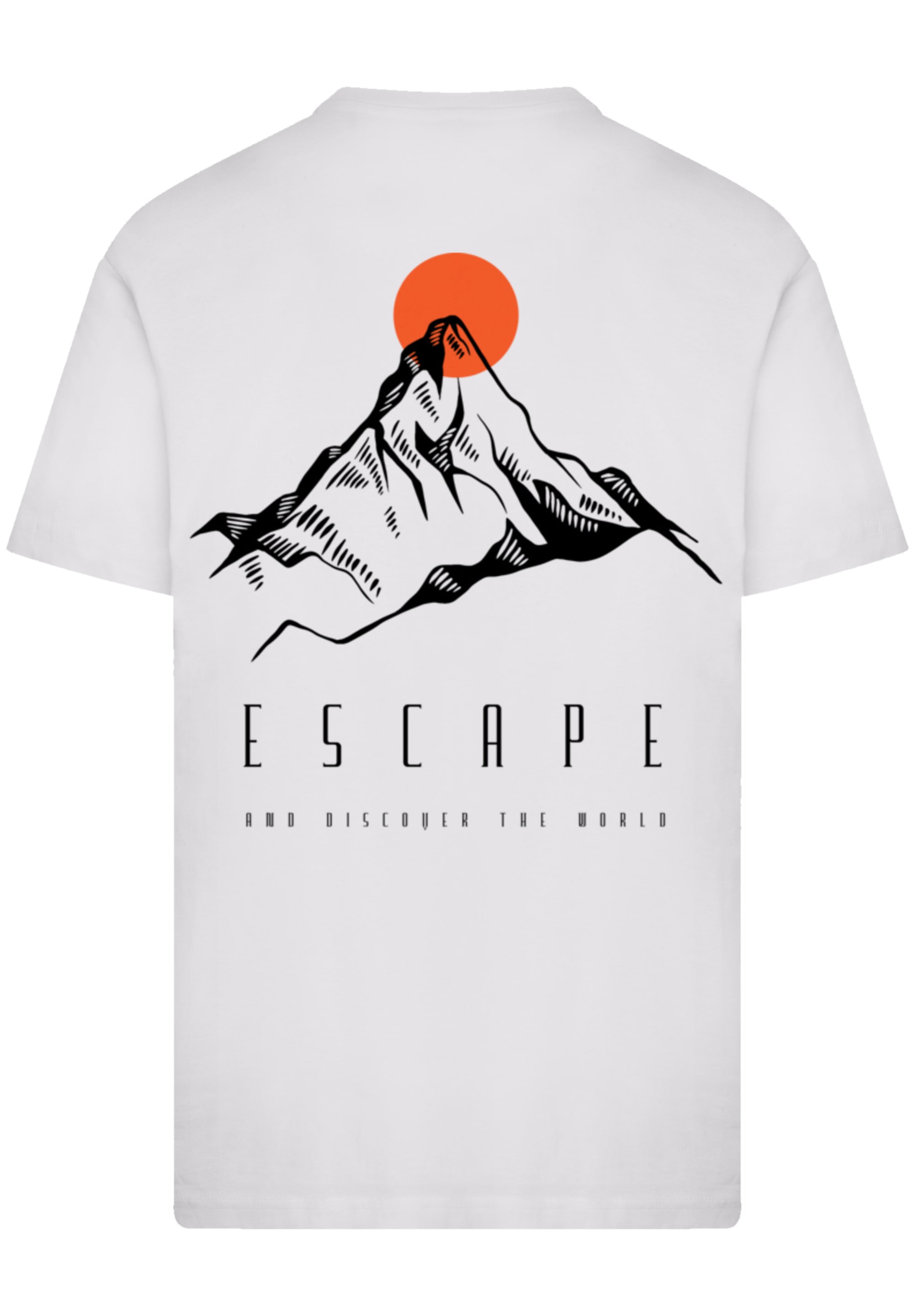 F4NT4STIC T-Shirt »Escape Discover the World Mountain«, Premium Qualität, ESCAPE Collection