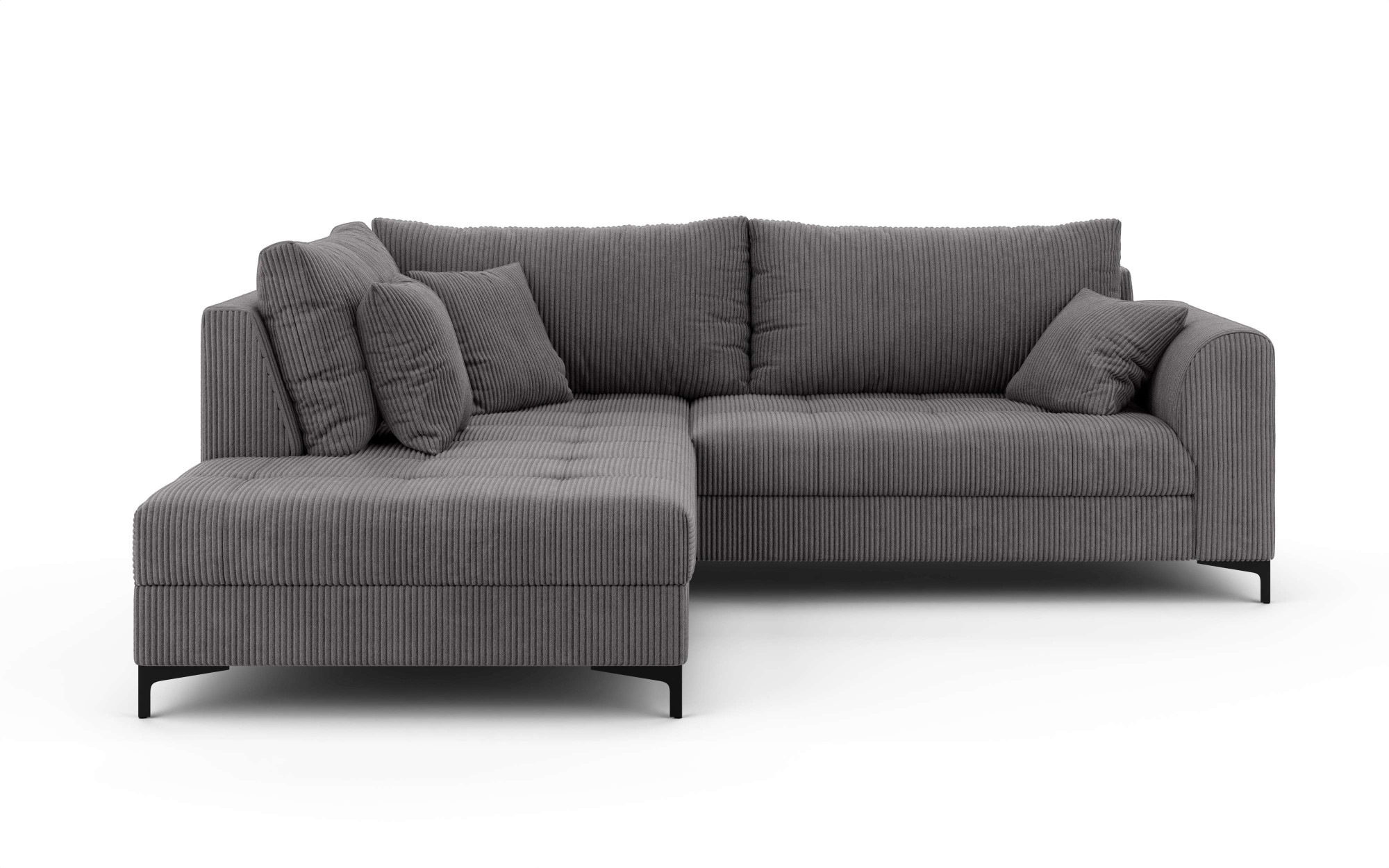 OTTO home Ecksofa "LEEVKE Design-Sofa mit Ottomane rechts/links bestellbar, günstig online kaufen