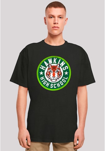 T-Shirt »Stranger Things Hawkins Tiger Circle«