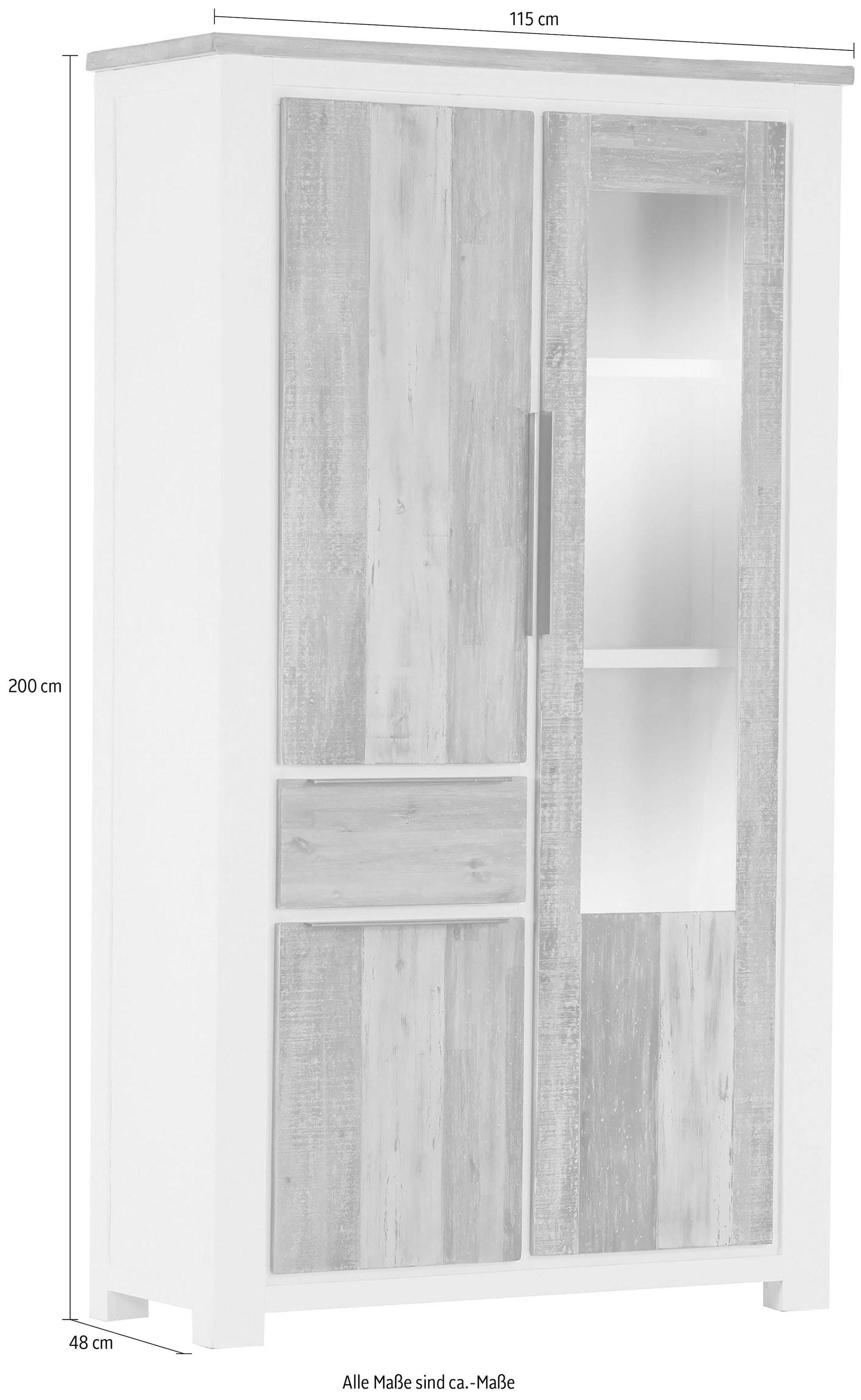 Gutmann Factory Vitrine »Tampa«, in modernem Vintage Stil